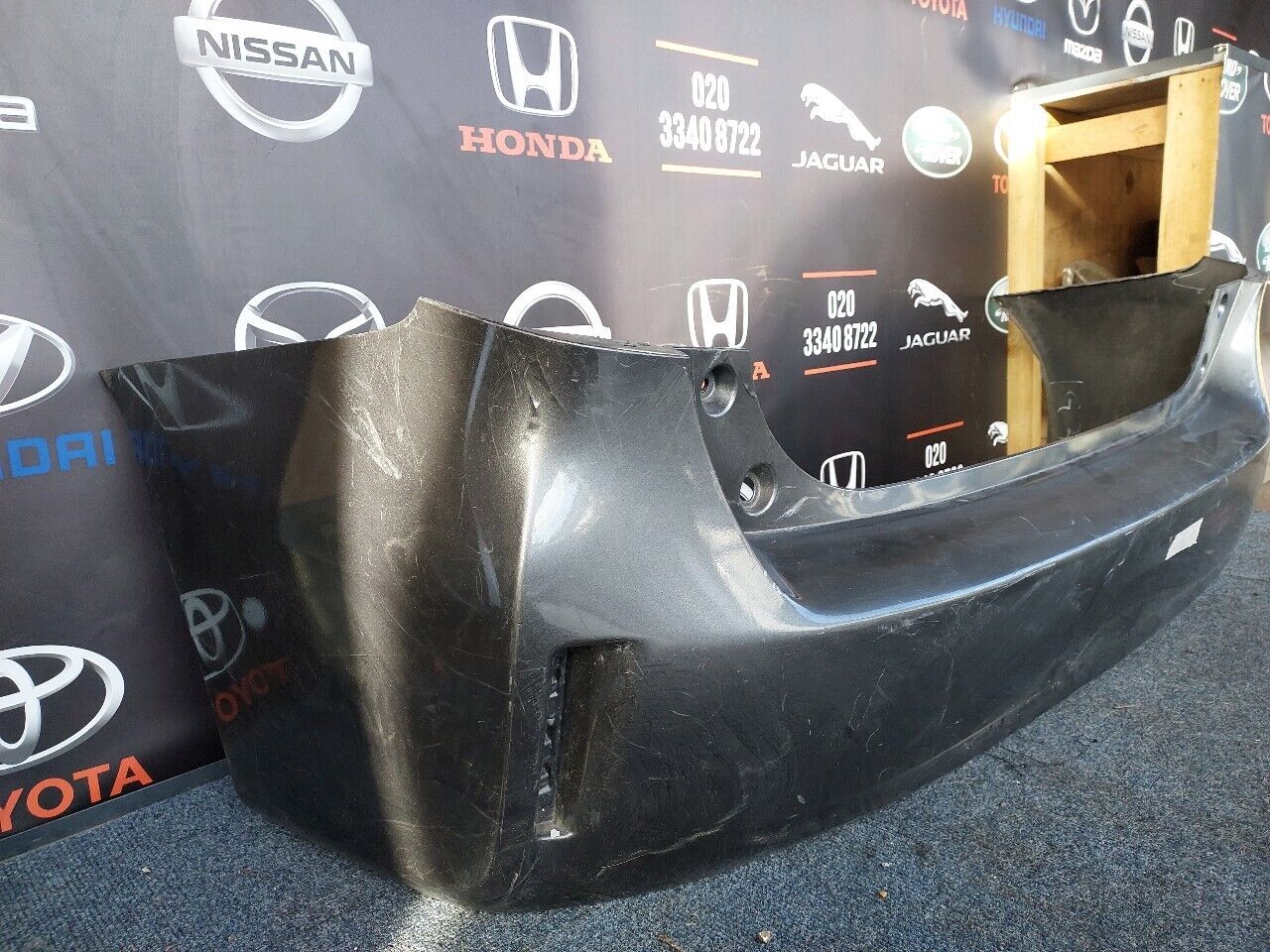 TOYOTA PRIUS PLUS REAR BUMPER 2012