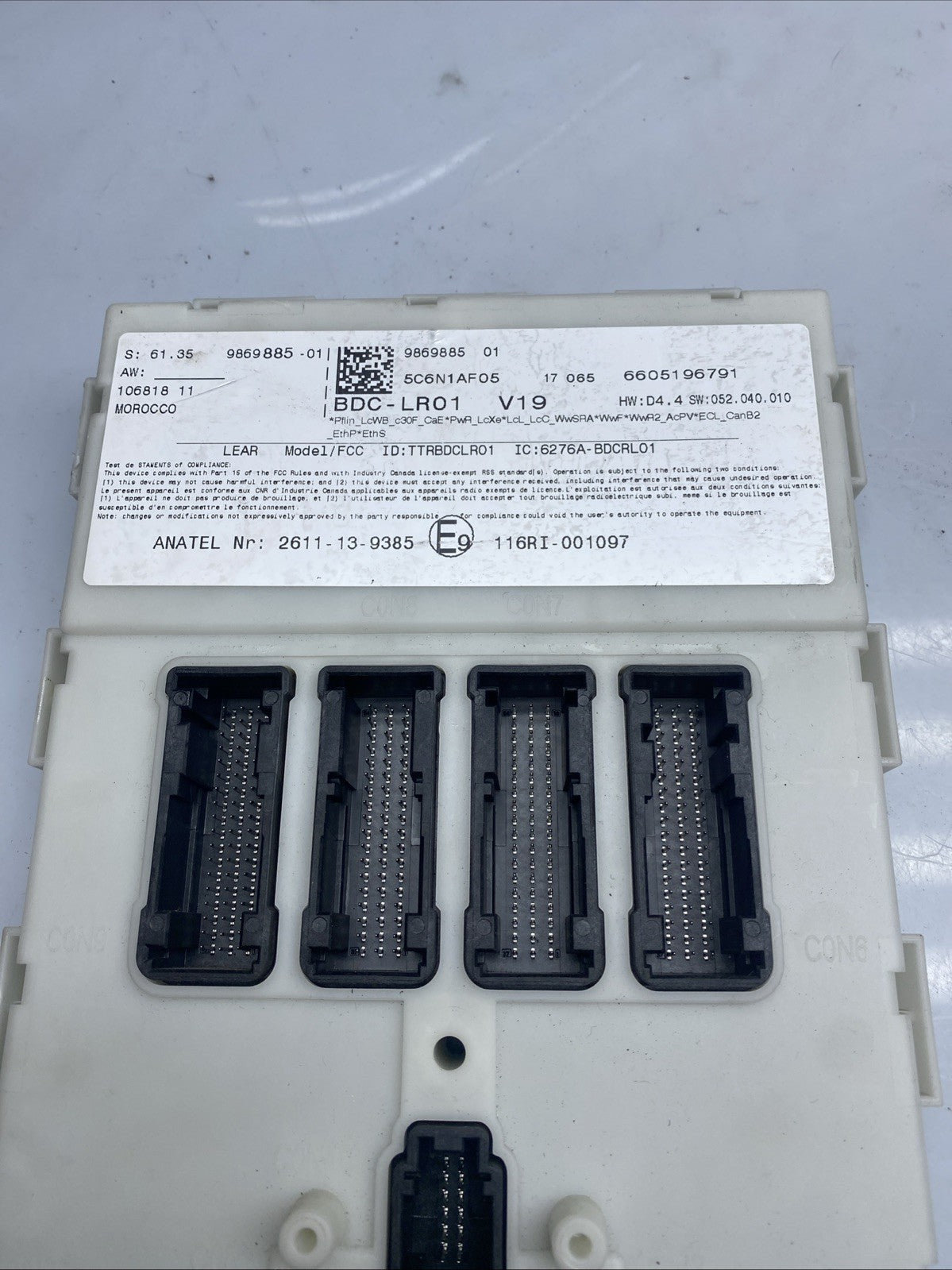 2 SERIES GRAN TOURER 2017 F46 Body Control Module ECU 9869885