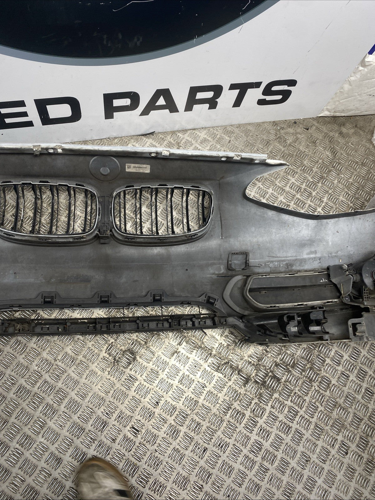 BMW 1 SERIES F20 2012 13 14 Complete Front Bumper Assembly  Alpine White 300