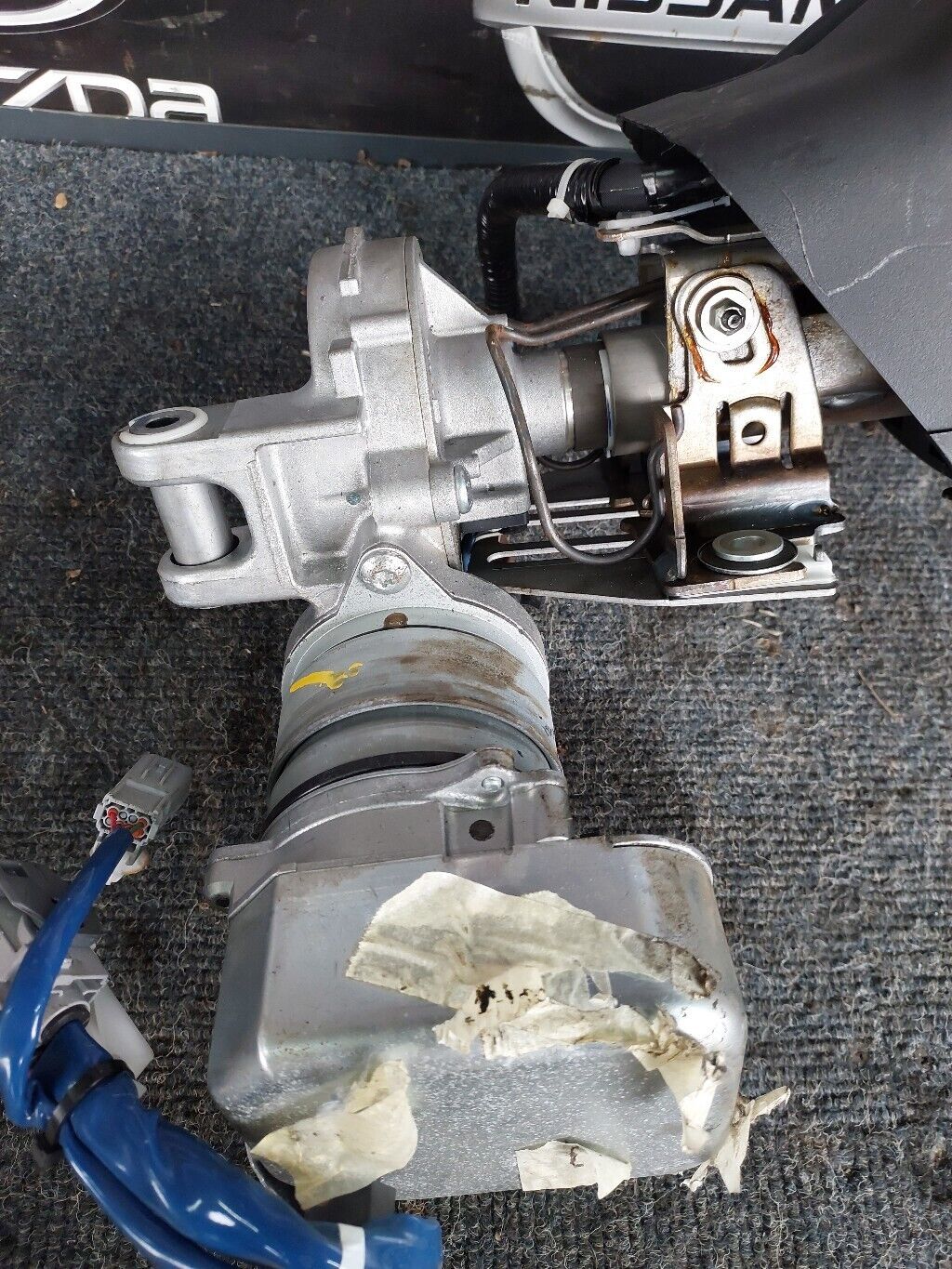 TOYOTA AURIS 2014 HYBRID STEERING WHEEL COLUMN SQUIB WIPER INDICATOR STALK