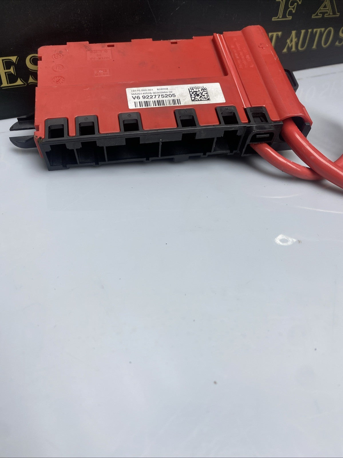 POWER DISTRIBUTION BOX AND POSITIVE CABLE 922775205 BMW 4 SERIES F32 2017
