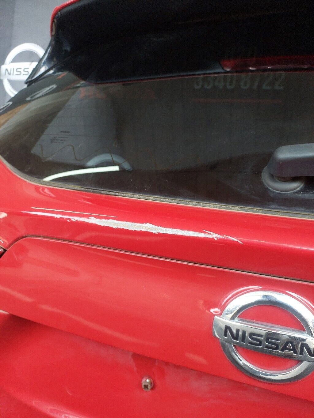 NISSAN QASHQAI TAILGATE B0OTLID 2018