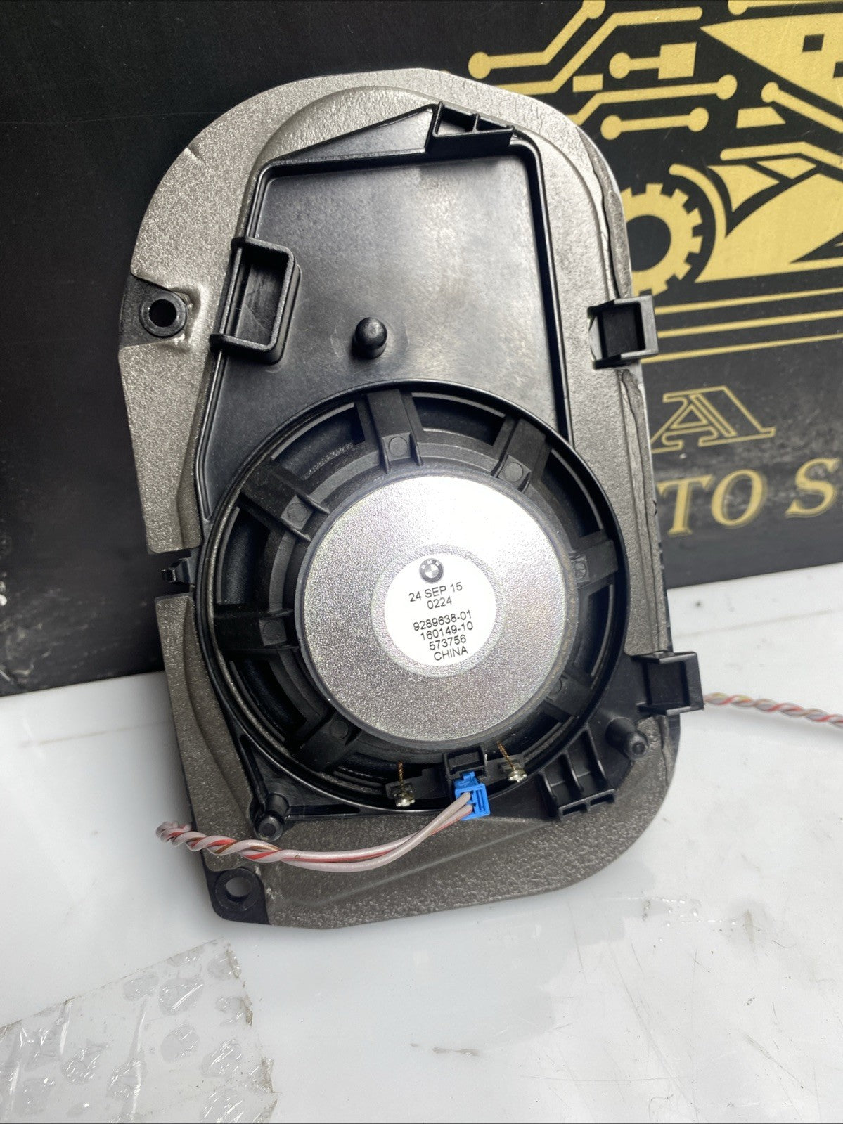 BMW 5 SERIES F10 F11 SOUND SPEAKER REAR RIGHT DRIVER DOOR 9289638 2014
