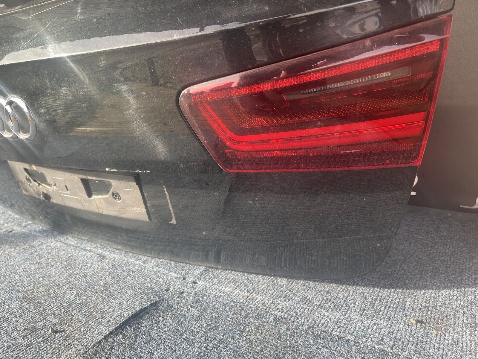 Audi RS6 4G C7 Avant Tailgate Boot Lid blue LX7W 4G9827025B