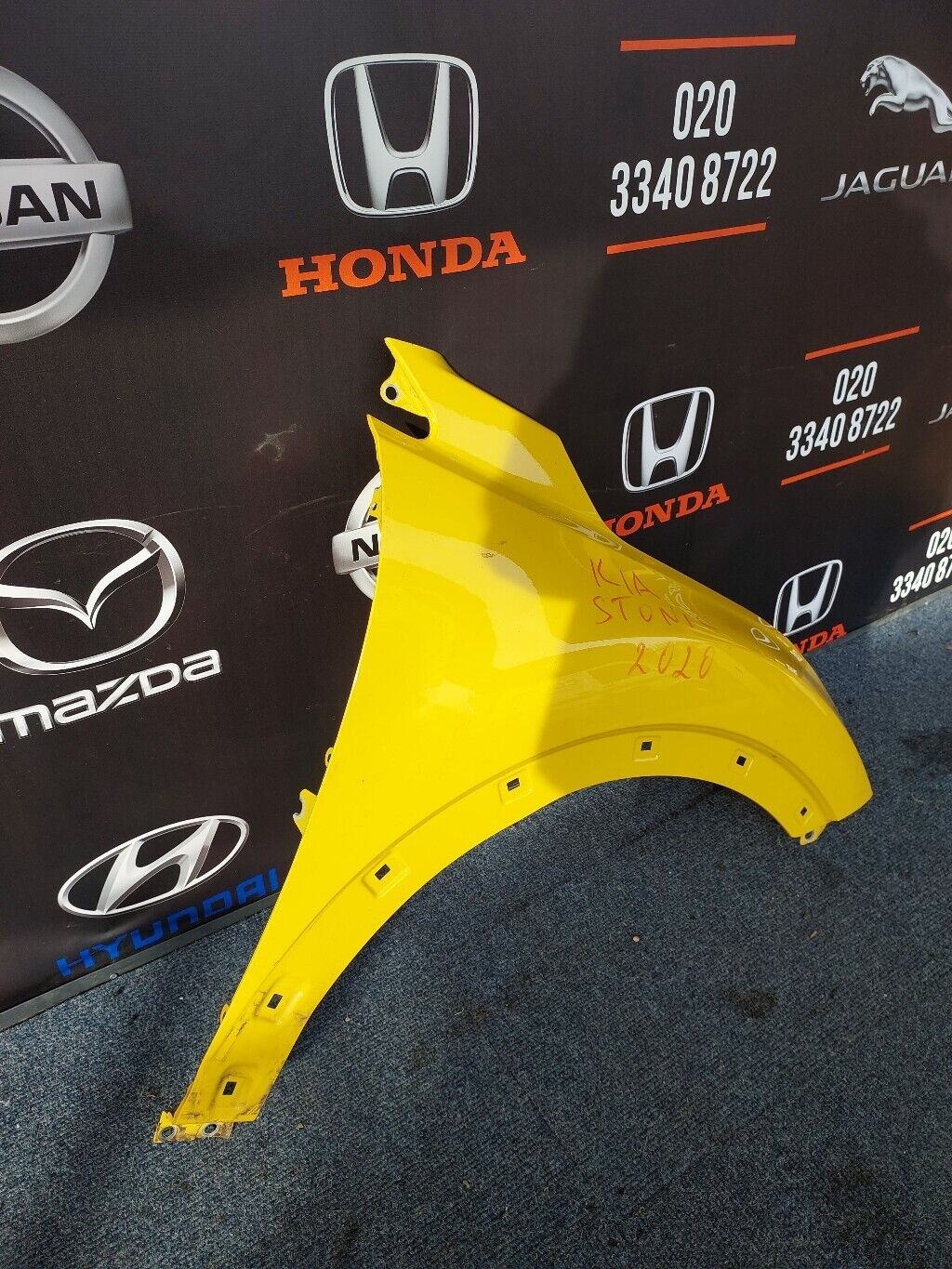 KIA STONIC 2020 O/S WING FENDER RH