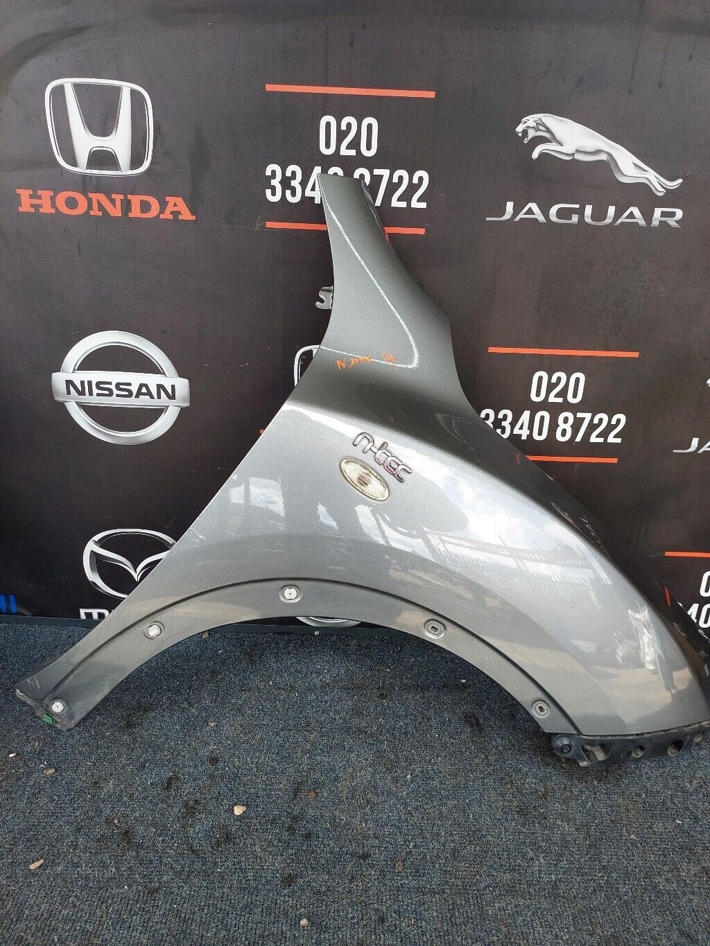 NISSAN JUKE O/S WING FENDER RH 2014