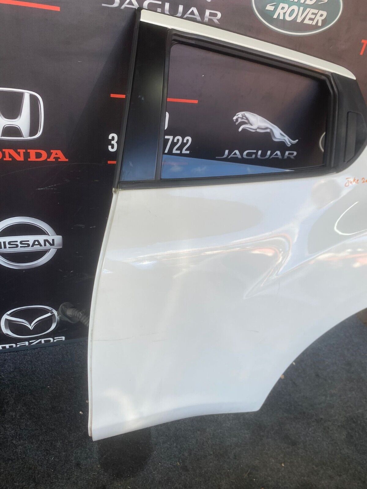 NISSAN JUKE 2018 N/S REAR LEFT DOOR
