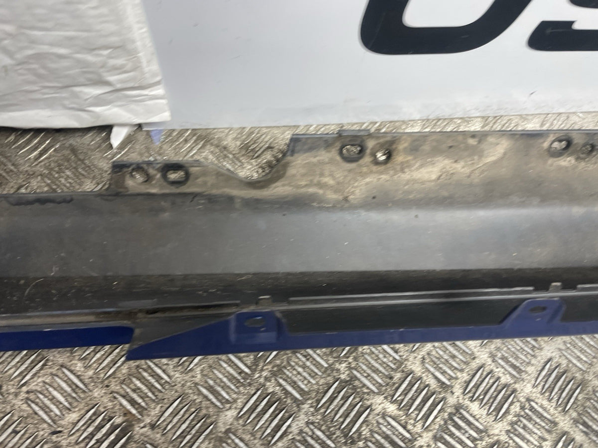 BMW 1 SERIES SIDE SKIRT PASSENGER LEFT MSPORT BLUE F21
