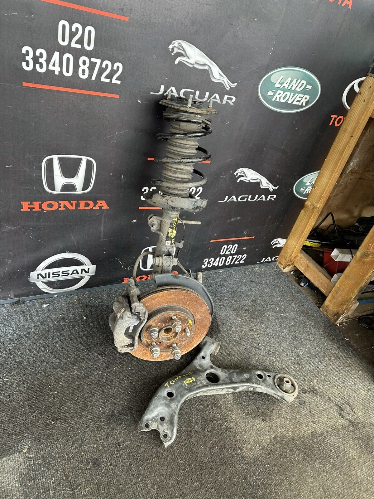 TOYOTA COROLLA SUSPENSION SHOCK FRONT LEDT 1.8 H 4851002M80 MK12 2018 - 2024