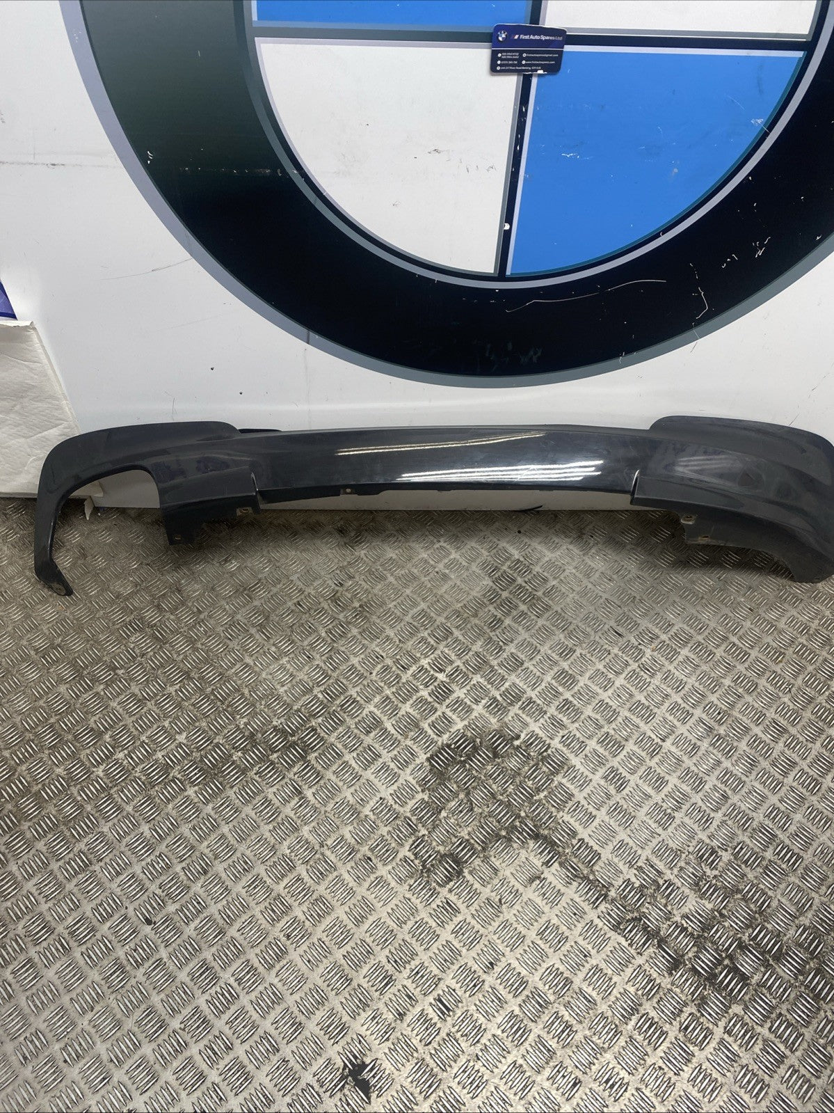 BMW X3 F25 M Sport Rear Bumper Lower Trim Diffuser 8048132