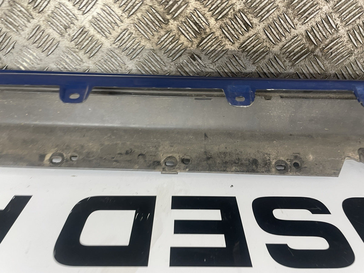 BMW 1 SERIES SIDE SKIRT PASSENGER LEFT MSPORT BLUE F21