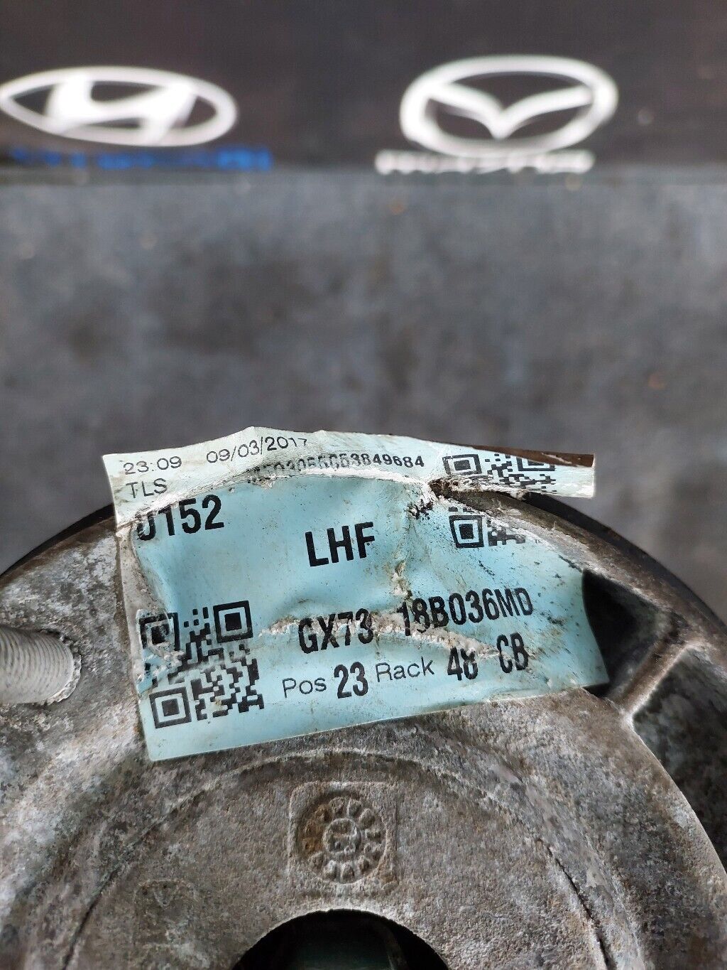 JAGUAR XE SPORT 2018 N/S FRONT SHOCK ABSORBER & SPRING LH