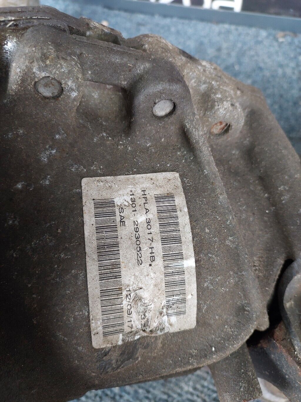 LAND ROVER RANGE ROVER SPORT 3.0 DIESEL FRONT DIFF DIFFERENTIAL & PROPSHAFT 2017