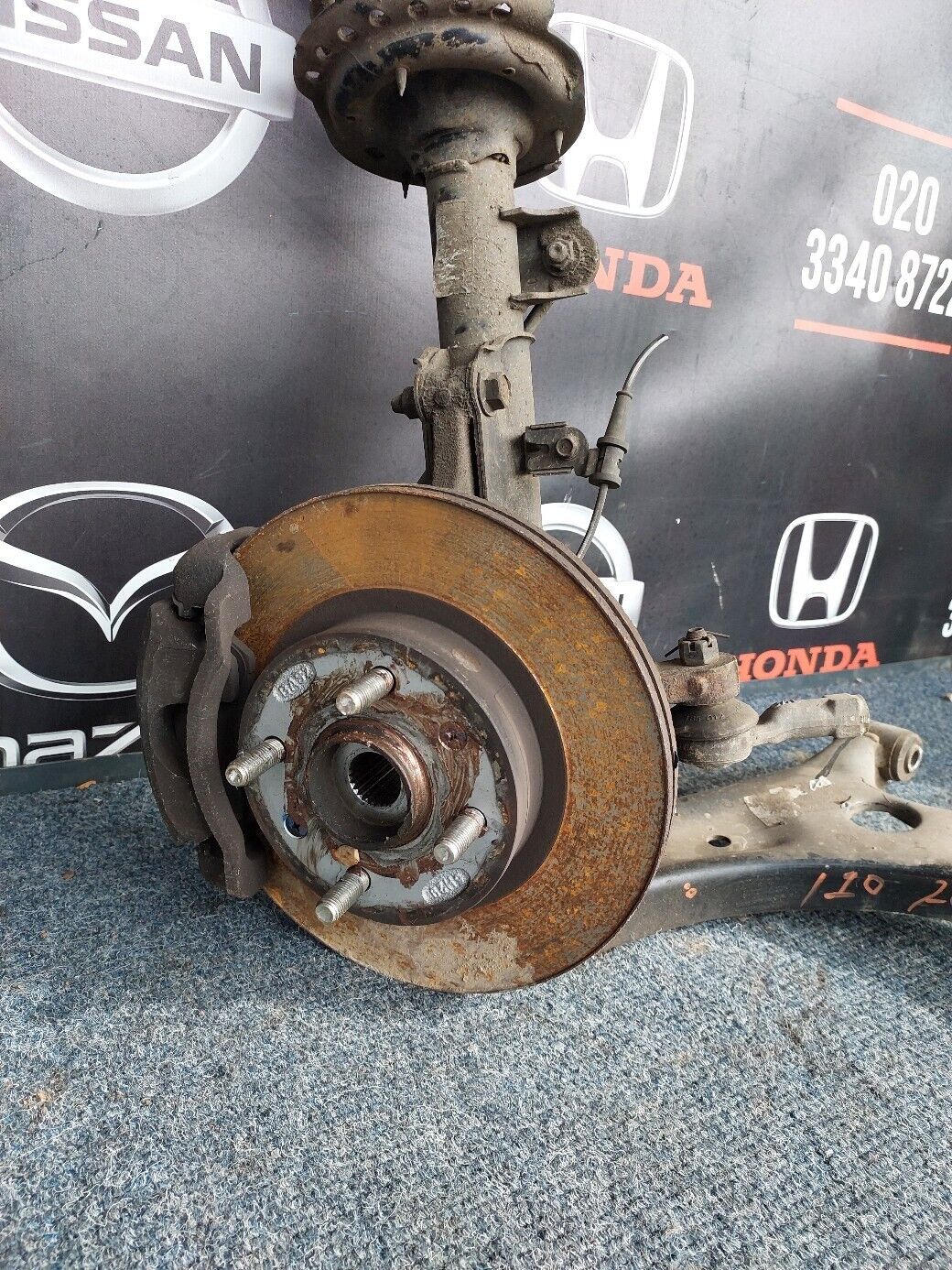 HYUNDAI i10 2016 N/S FRONT COMPLETE SUSPENSION LH