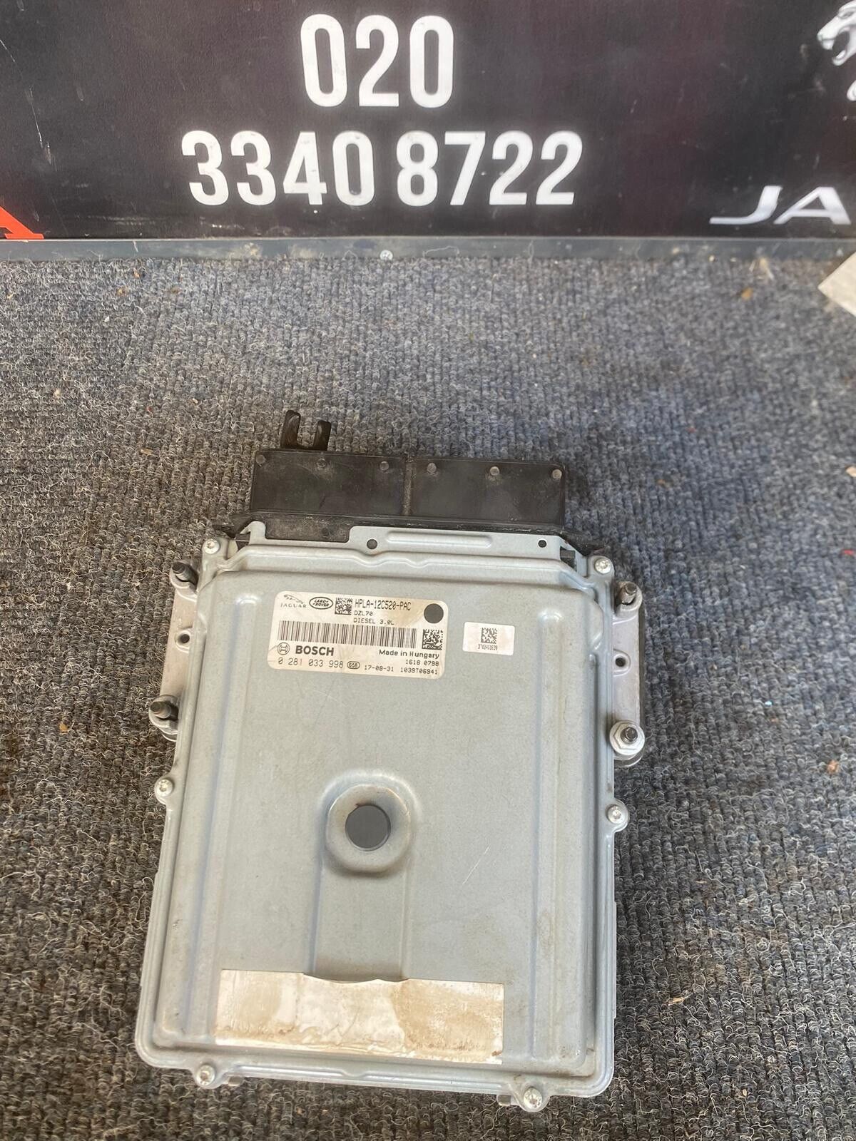 jaguar 3.0d ecu HPLA-12C520-PAC