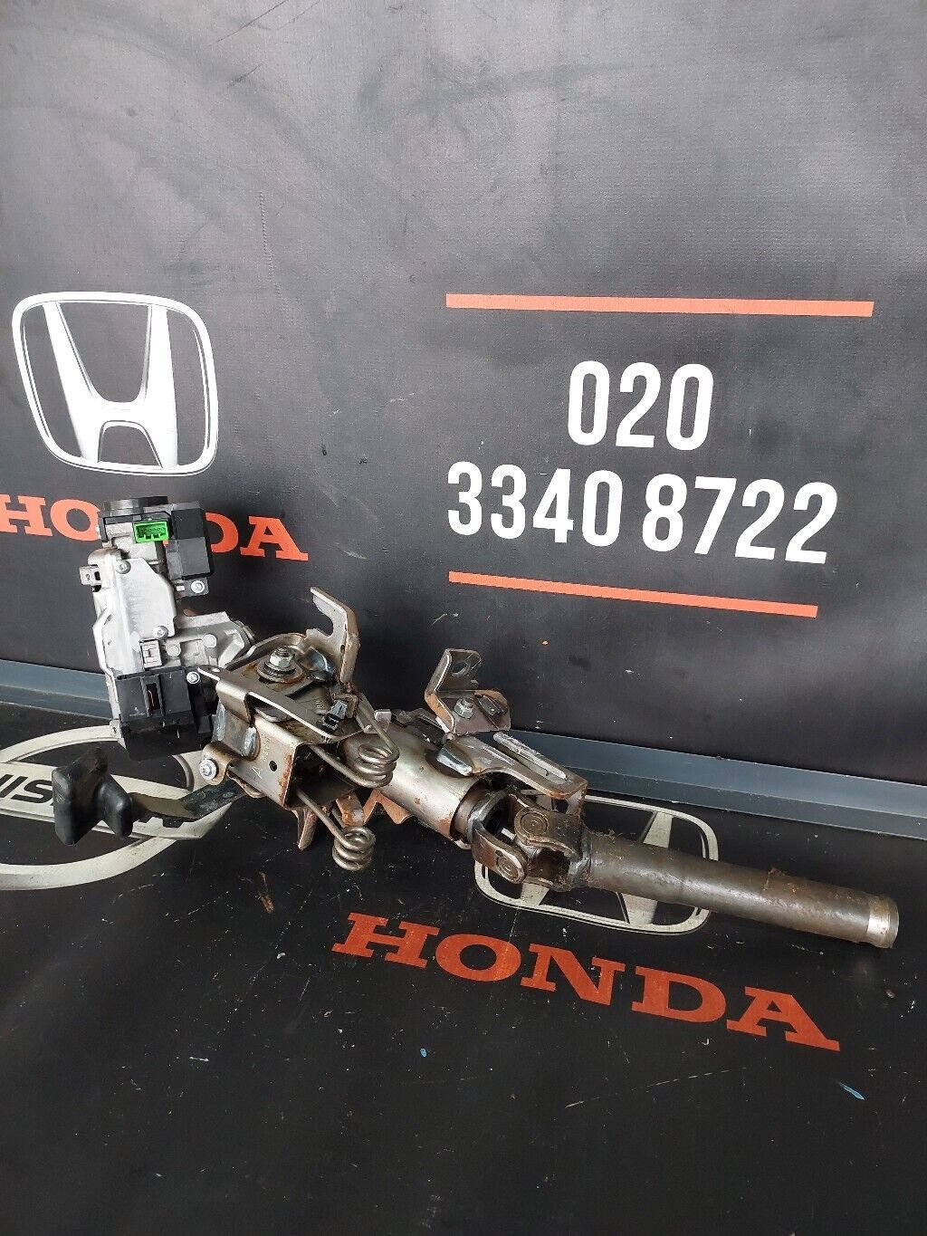 HONDA JAZZ 2009 PETROL STEERING COLUMN & IGNITION