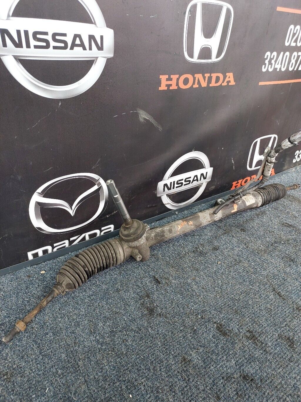 NISSAN JUKE 2014 STEERING RACK