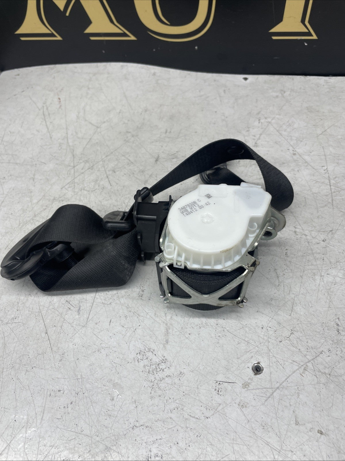 BMW 3 Series F30 2011-2015 Passenger Side Front Seat Belt 34078320C