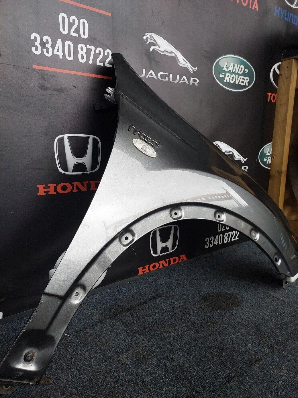 NISSAN QASHQAI 2012 O/S WING FENDER RH