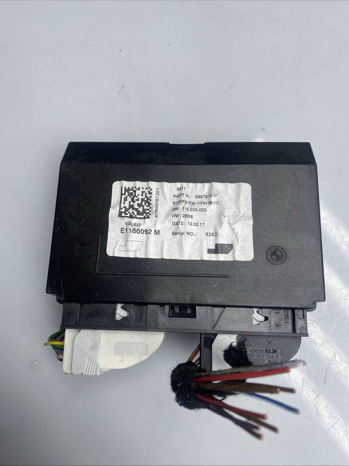 AC CLIMATE HEATER CONTROL MODULE ECU UNIT 6997612 BMW 3 SERIES F30 F31 2018