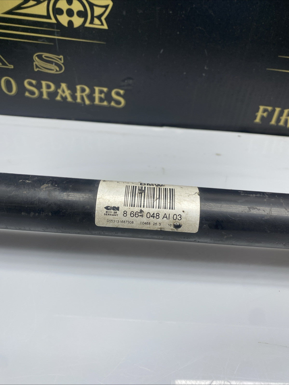 BMW 5 SERIES G30 DRIVESHAFT REAR RIGHT DRIVER SIDE 2.0 PETROL 8664048 2020