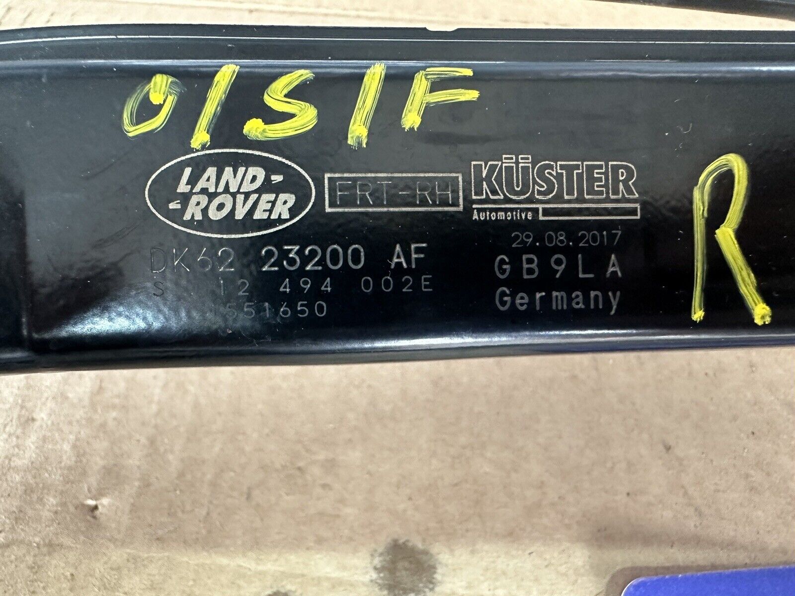 LAND ROVER RANGE ROVER SPORT RIGHT FRONT WINDOW REGULATOR 5 Door