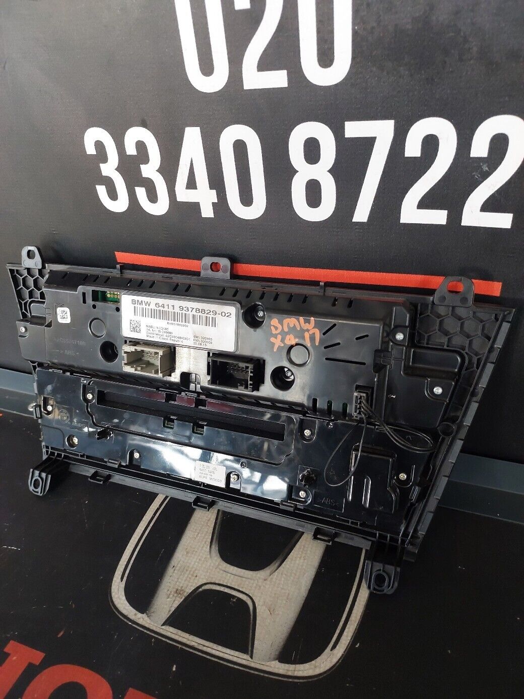 BMW X4 HEATER CLIMATE CONTROL UNIT PANEL 2017