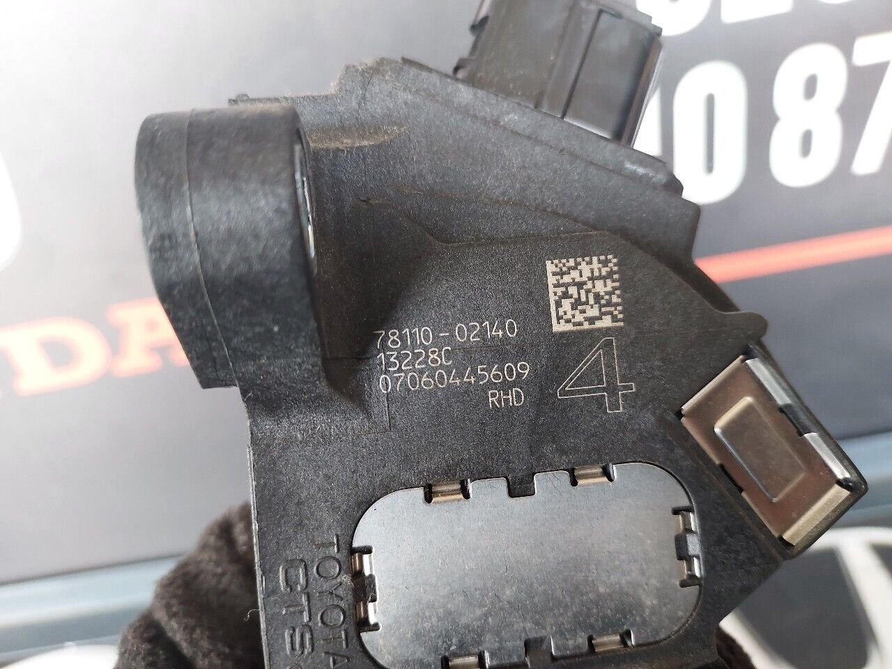 TOYOTA AURIS HATCHBACK ACCELERATOR PEDAL 2013 PETROL