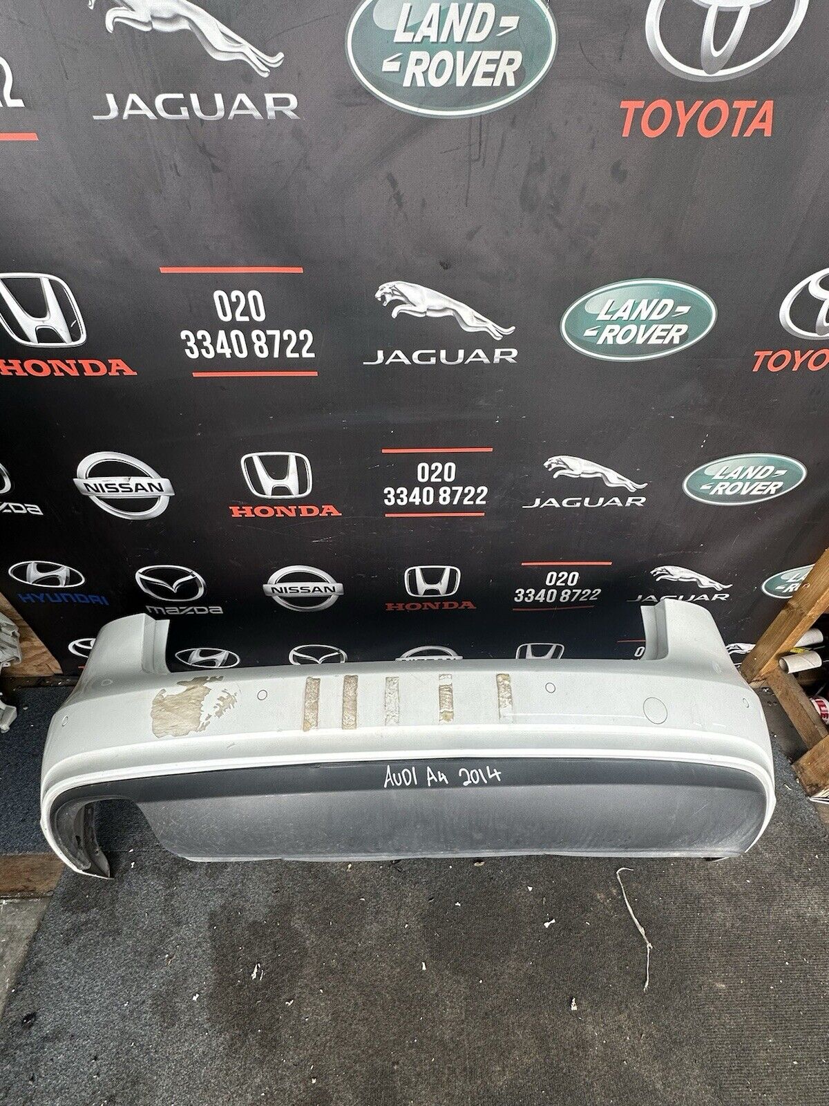 AUDI A4 B8.5 (2014) ESTATE REAR BUMPER