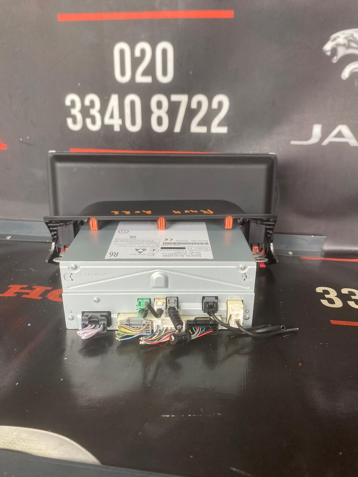 TOYOTA RAV 4 2022 SAT NAV STEREO MEDIA HEAD UNIT 8614042R60