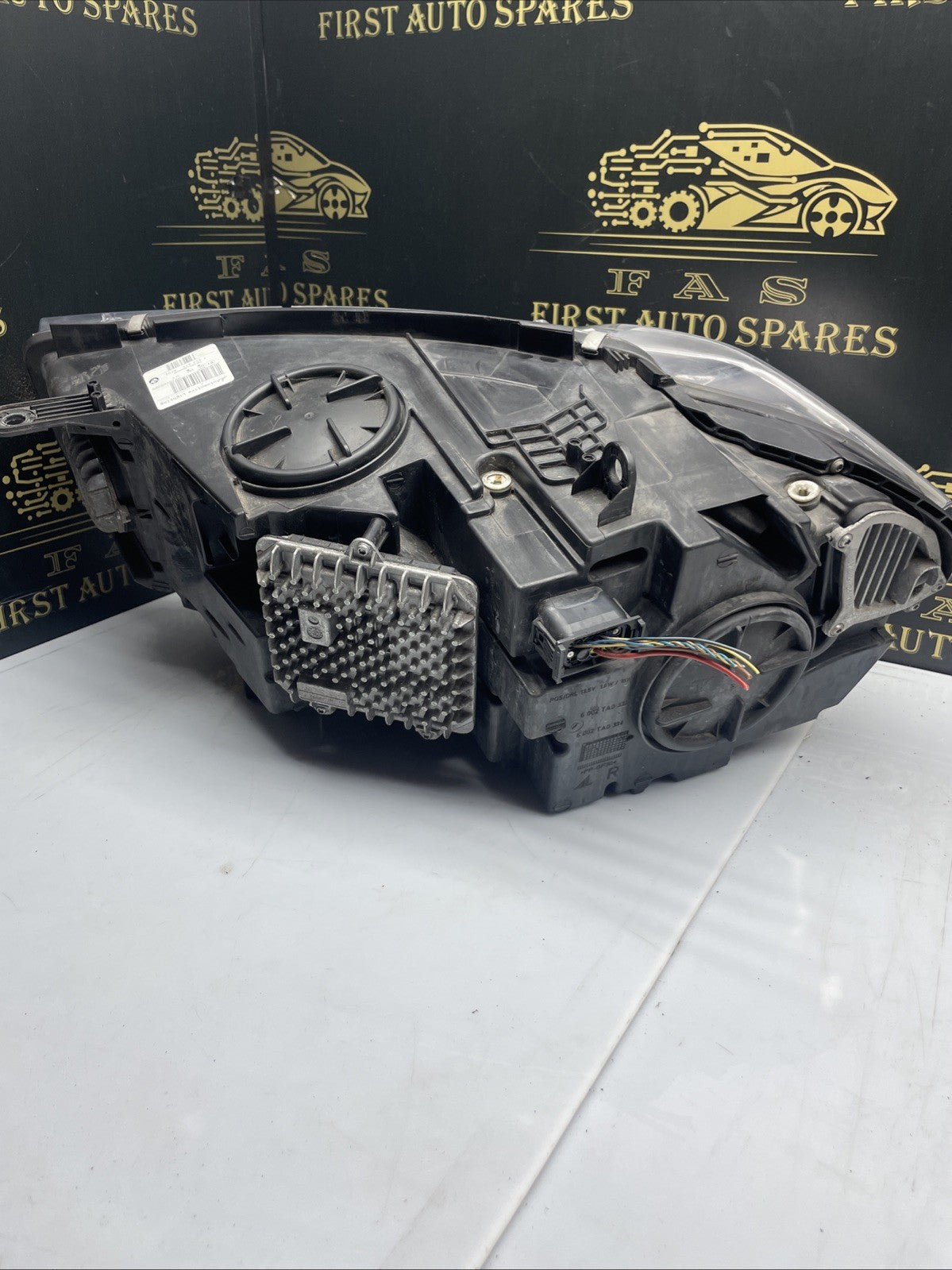 BMW X5 X6 HEADLIGHT COMPLETE ADAPTIVE F15 F16 2013- 2018 7214855 DRIVER  SIDE