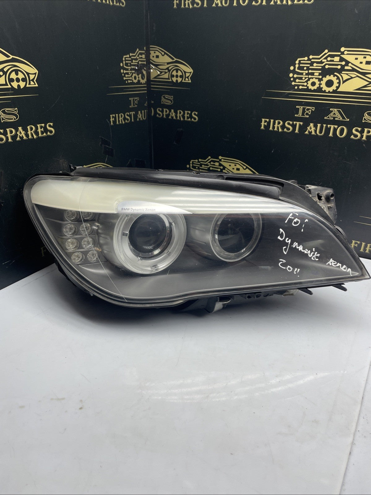BMW 7 SERIES F01 F02 Bi-XENON HEADLIGHT COMPLETE DRIVER RIGHT 7182140
