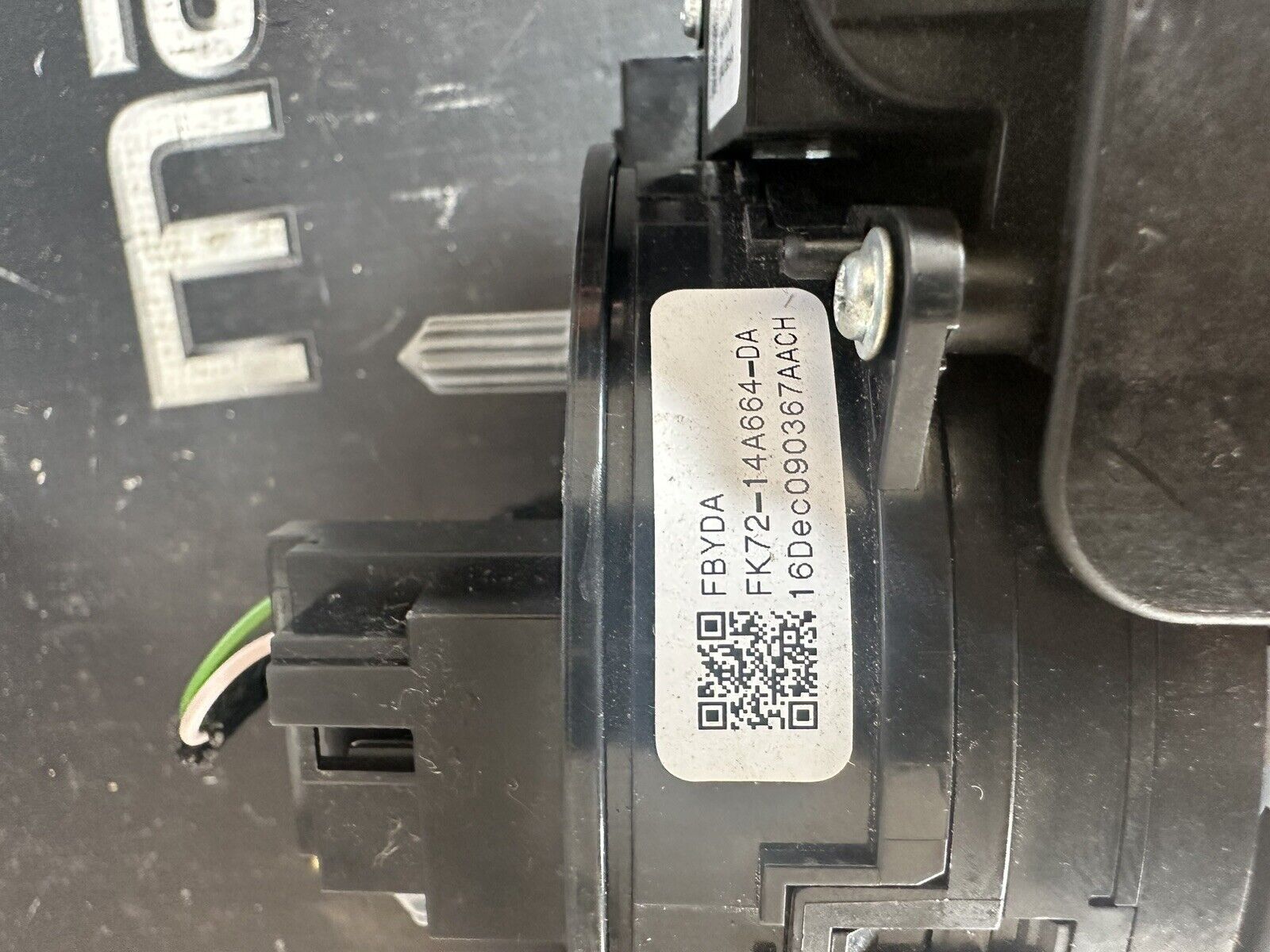 JAGUAR XE COMBINATION SWITCH STALK SQUIB FK7214A664AA X760 2015-2024