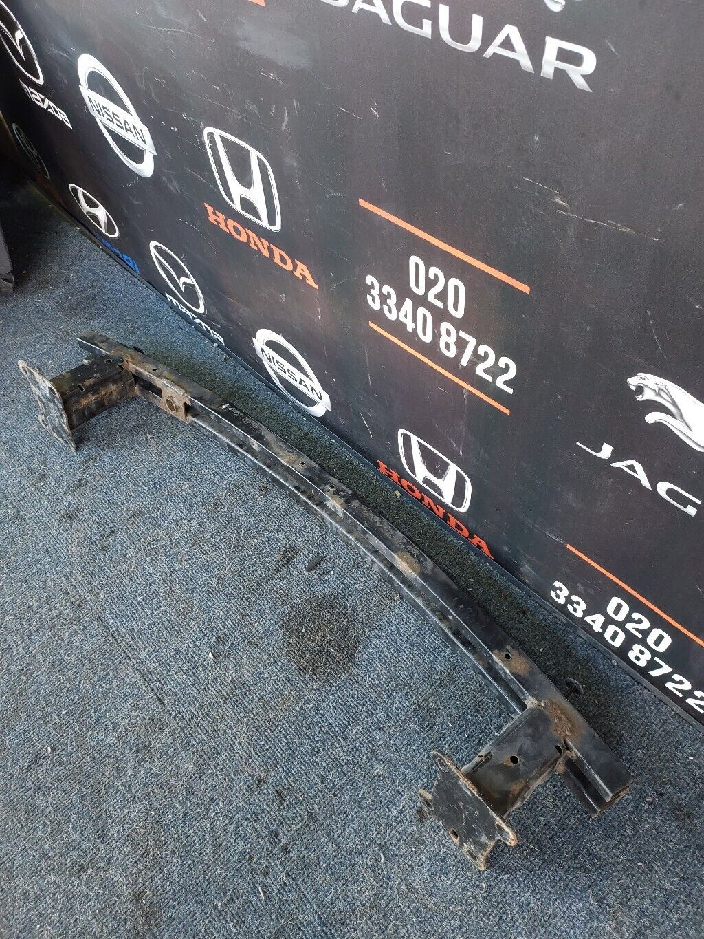 NISSAN QASHQAI FRONT CRASH BAR REINFORCEMENT 2012