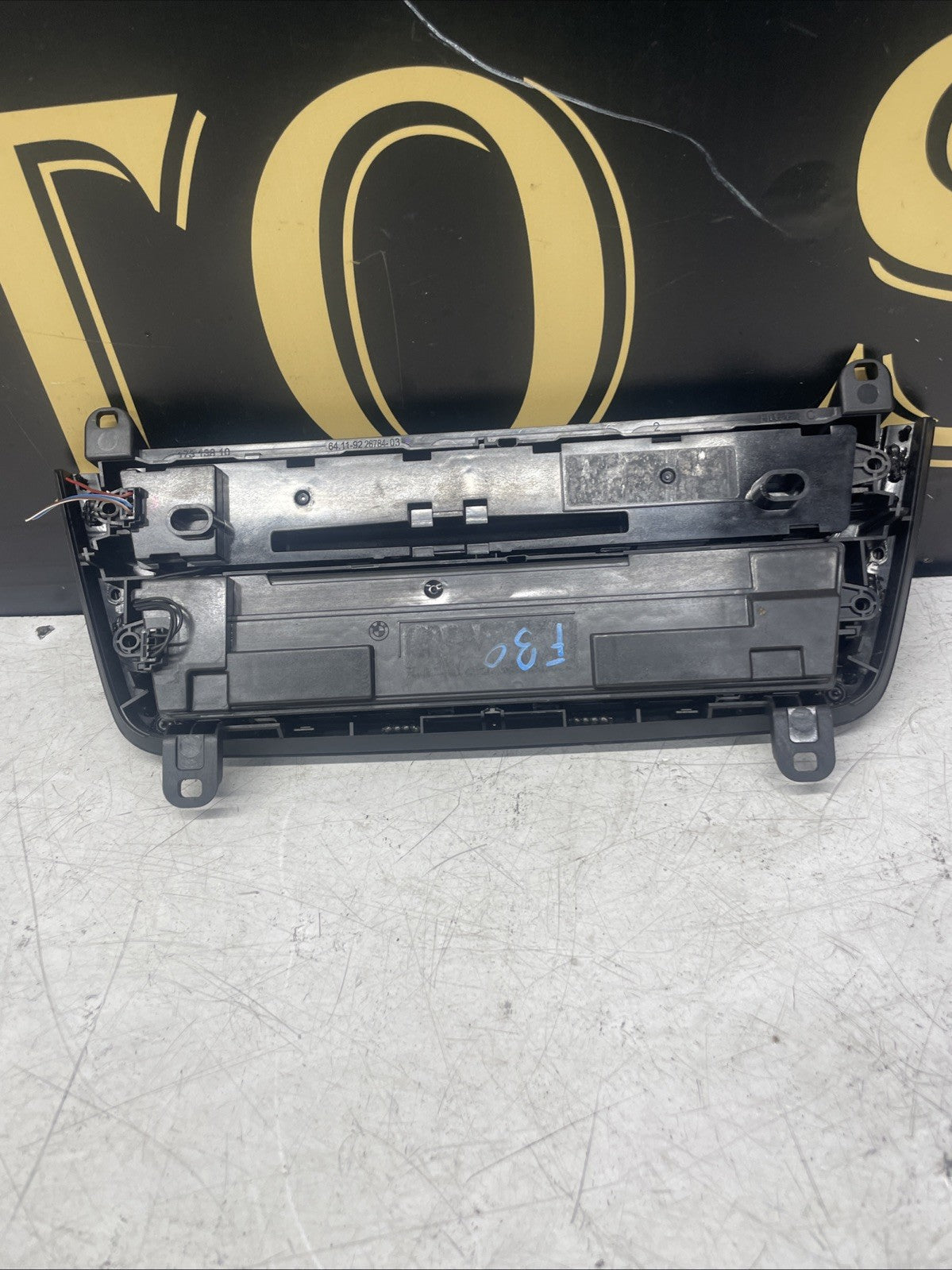 BMW 3 Series F30 2011-2015 Heater Control Panel (Air Con A/C) 9226784-03