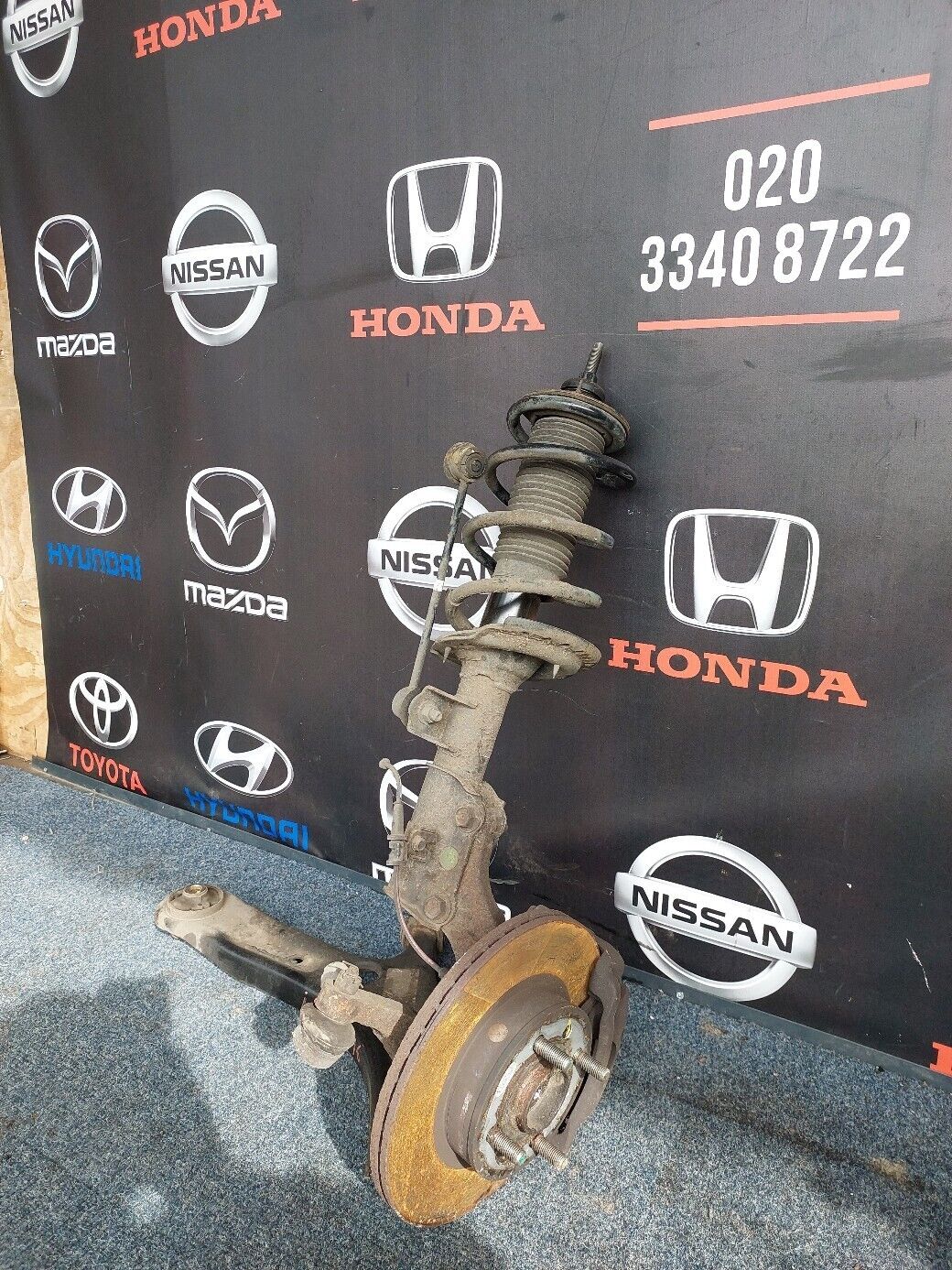 HYUNDAI i10 2016 O/S FRONT COMPLETE SUSPENSION LEG RH