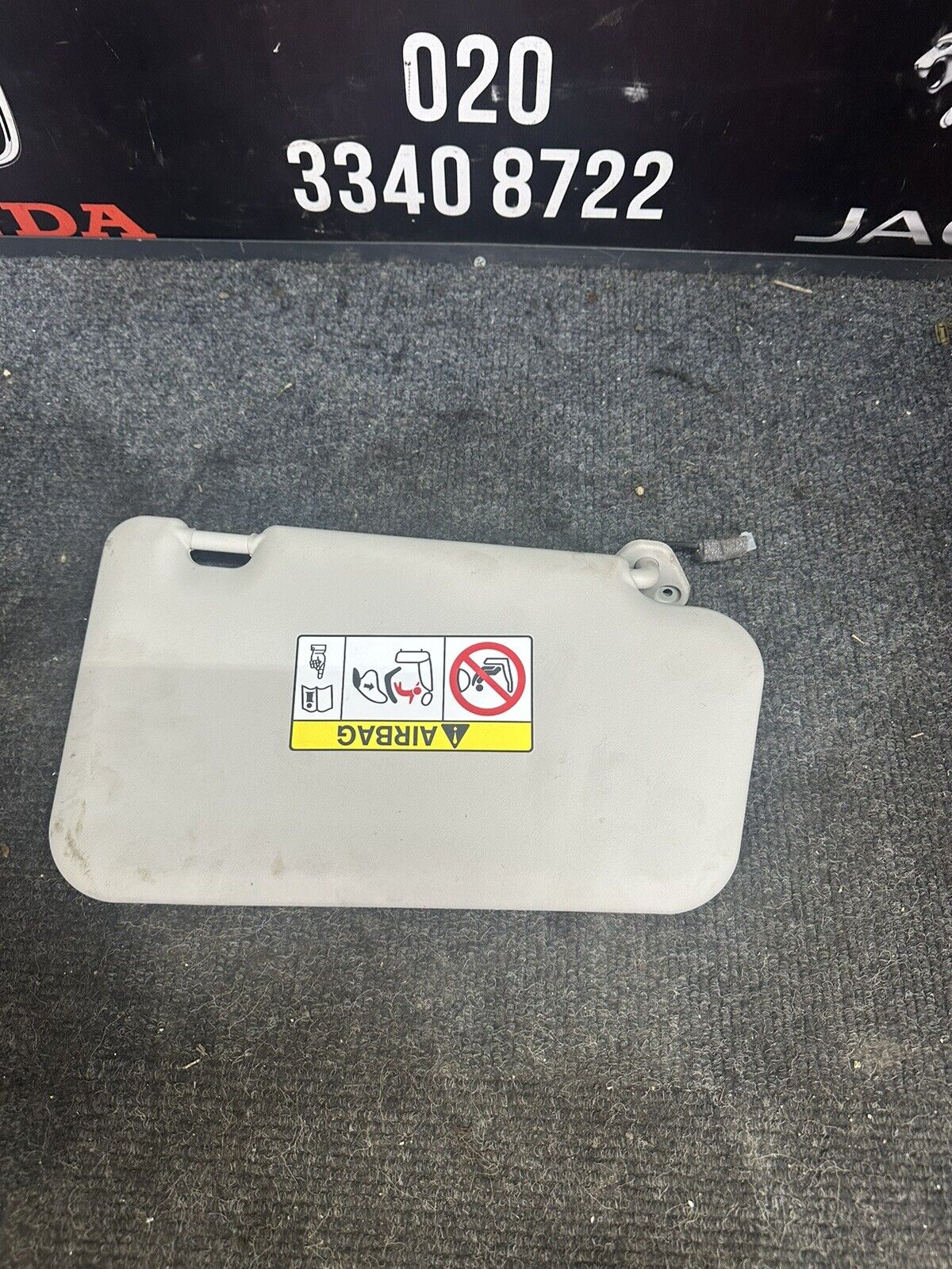 Nissan Leaf 2021 Mk2 Sun Visor Left Side