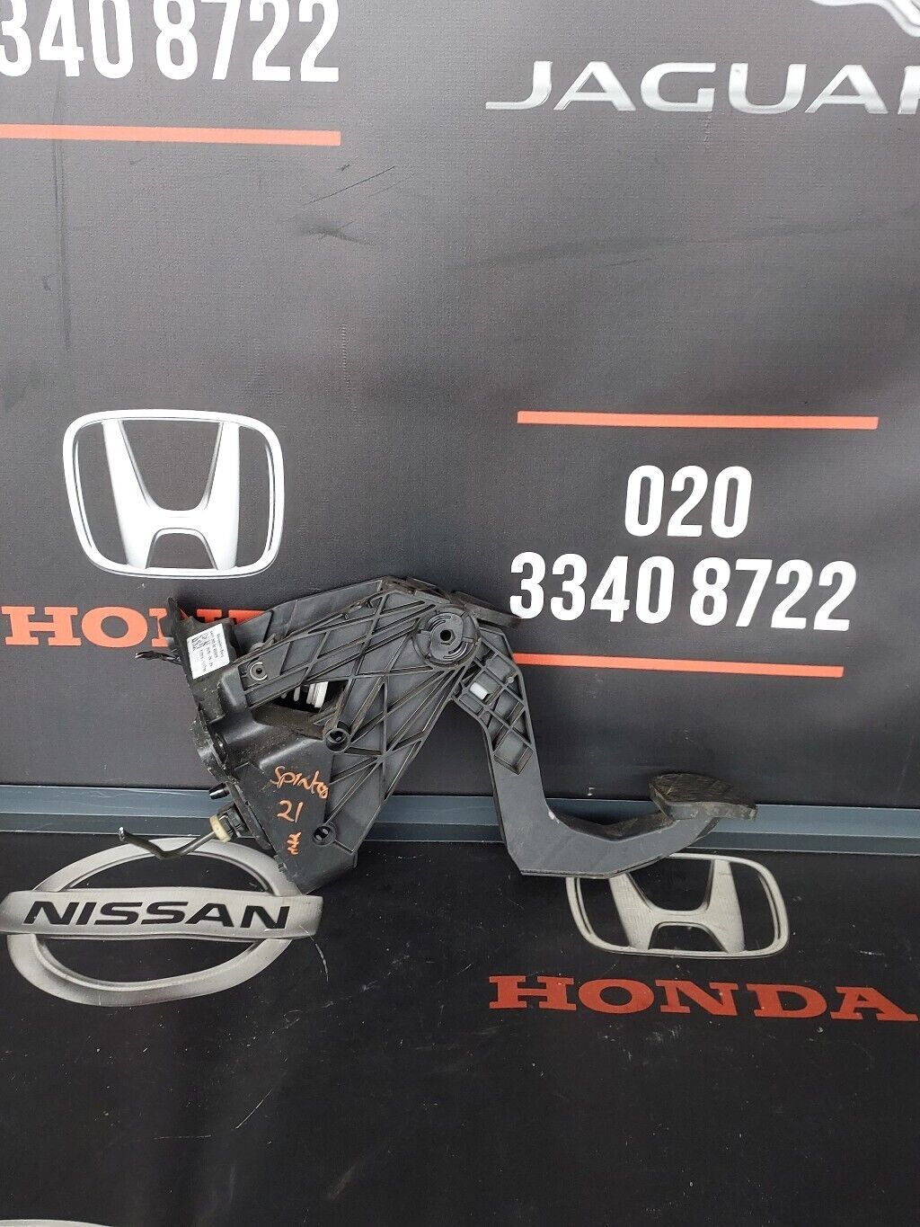 MERCEDES SPRINTER VAN 2021 CLUTCH PEDAL