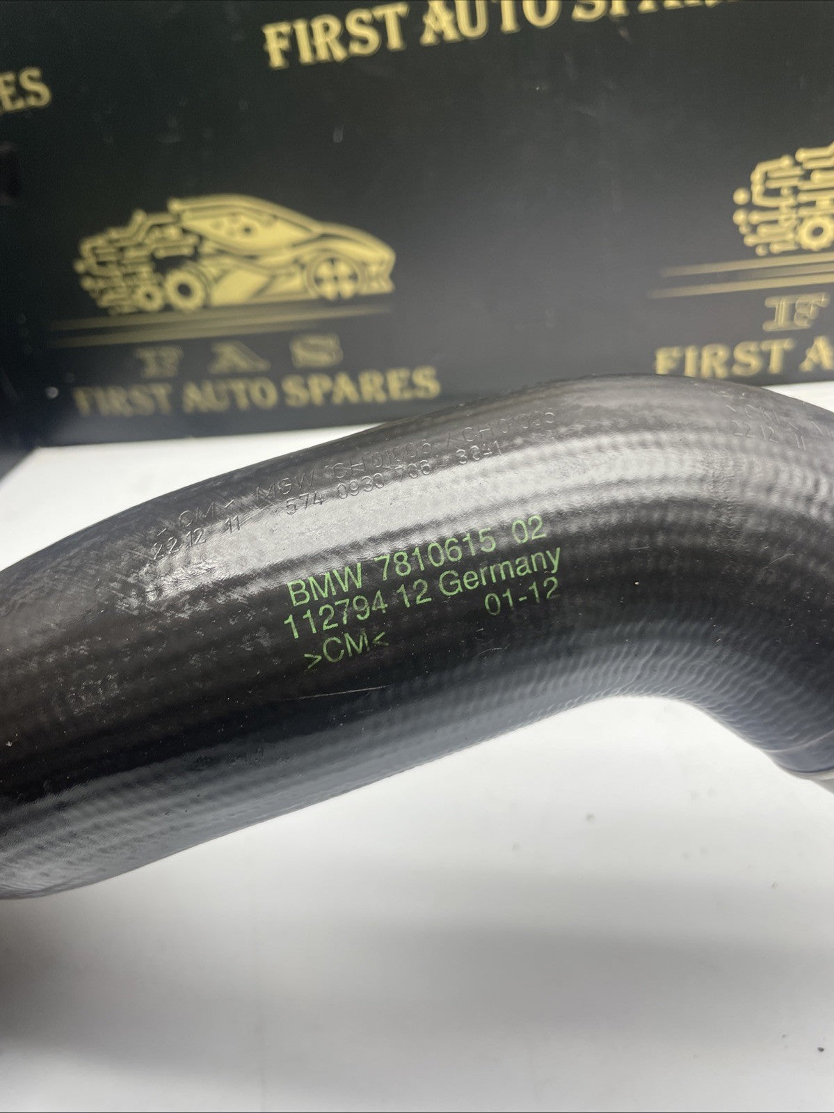 BMW 5 SERIES F10 F11 F07 N47 520D INTERCOOLER PIPE HOSE 7810615,