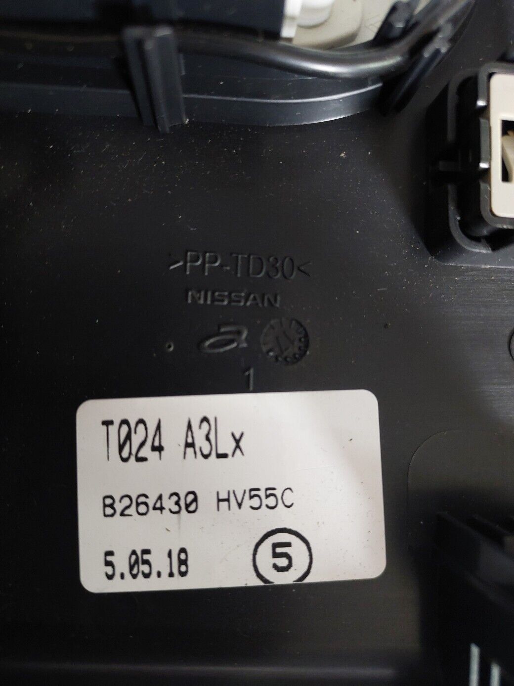 NISSAN QASHQAI J11 INTERIOR ROOF LIGHT PANEL 2019