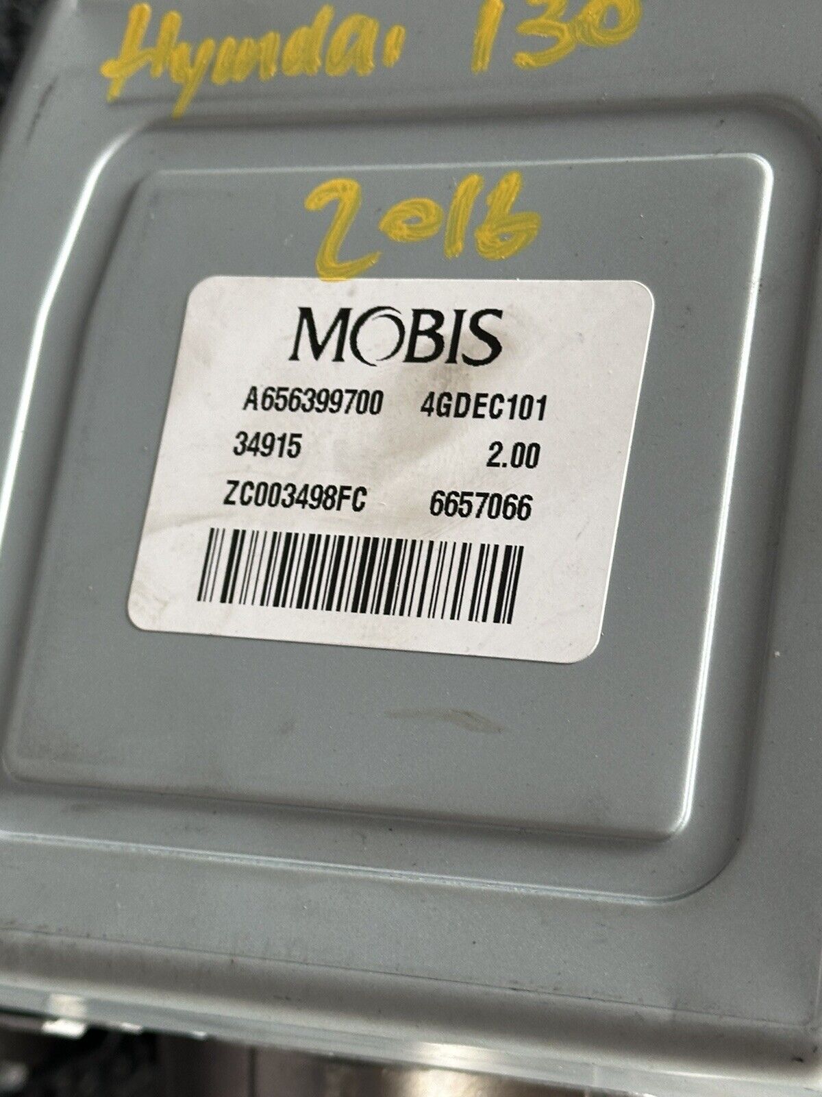 HYUNDAI I30 2016 STEERING COLUMN PETROL 1.4