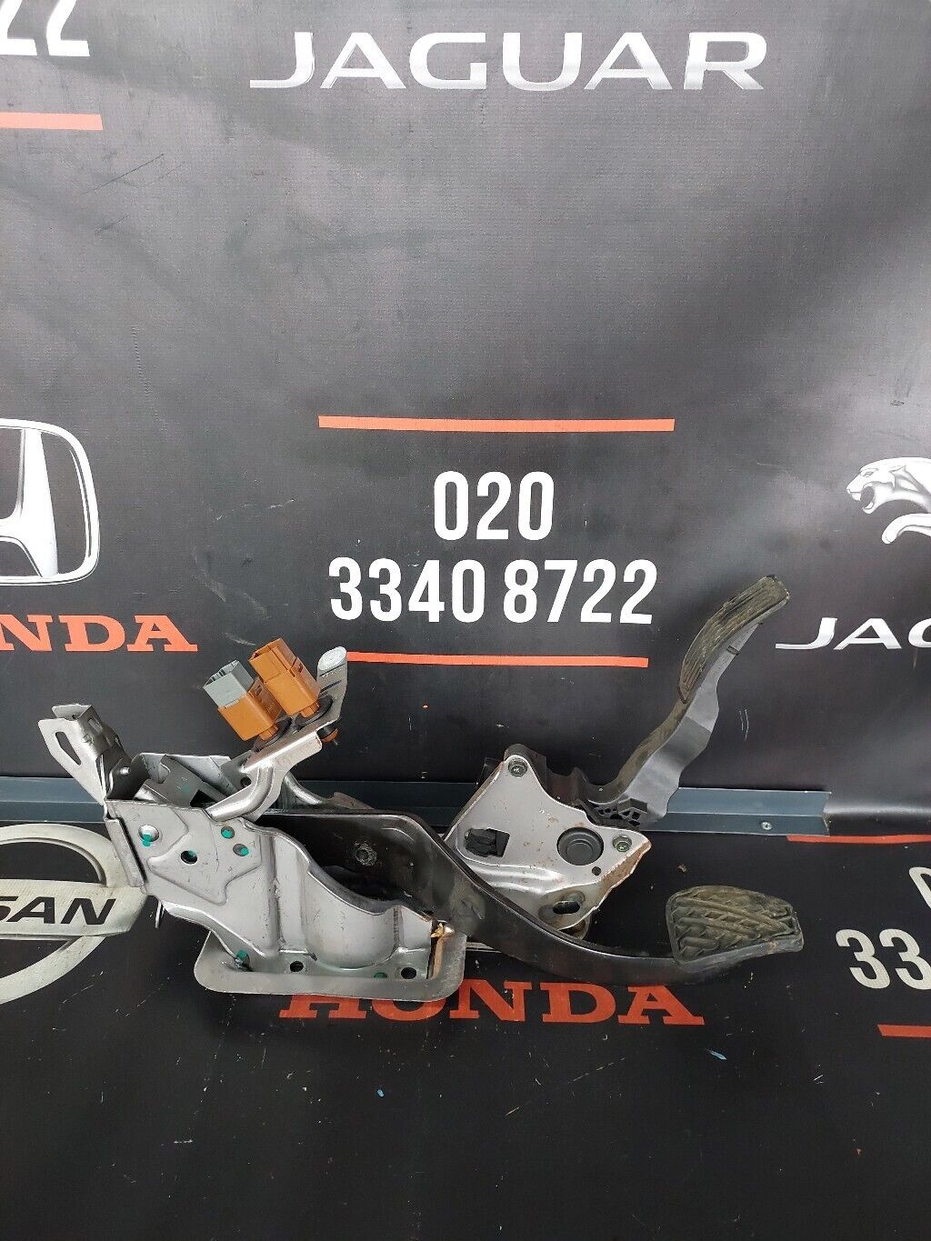 NISSAN NOTE 2016 ACCELERATOR & BRAKE PEDAL COMBINATION