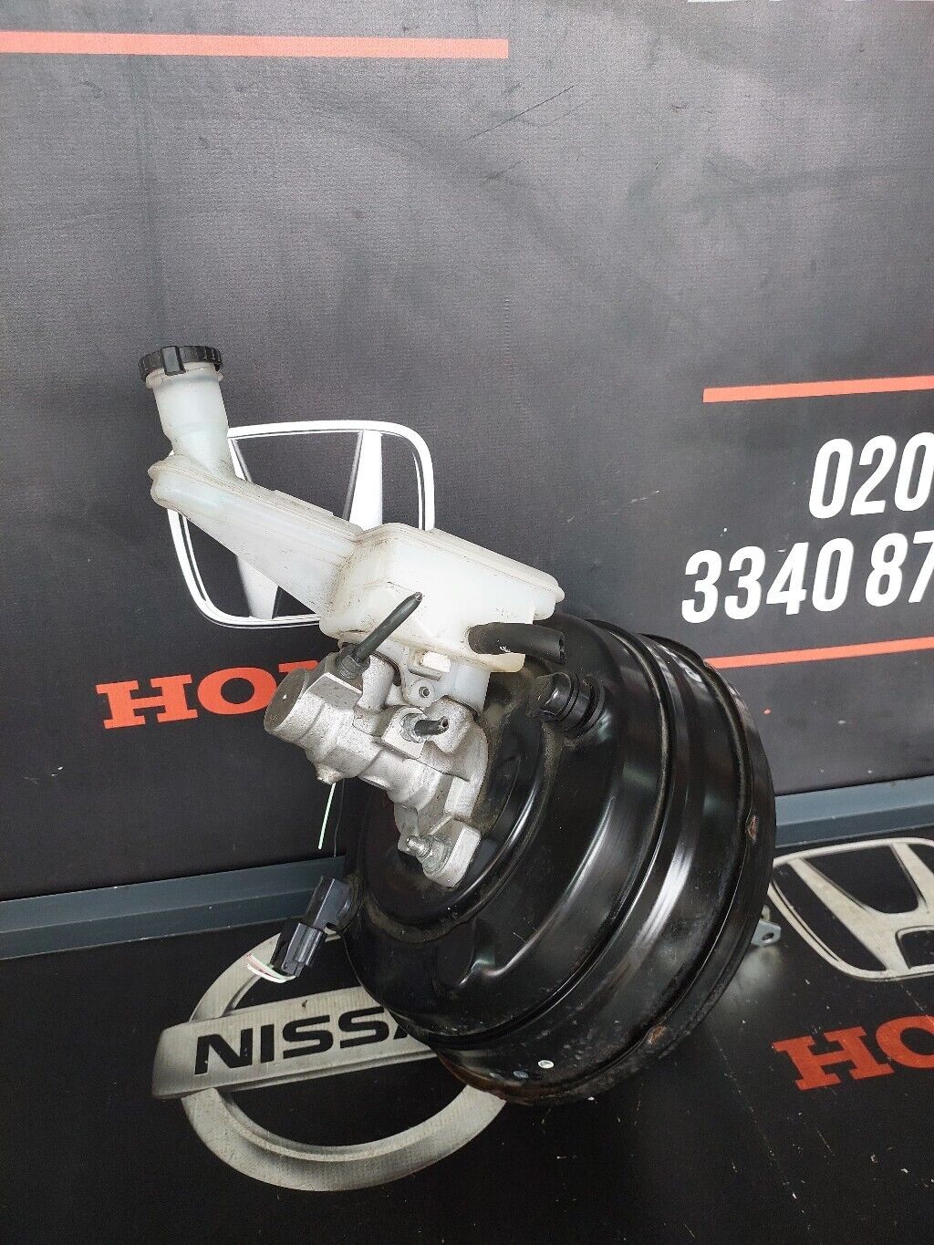 NISSAN NOTE 2016 PETROL BRAKE SERVO MASTER CYLINDER