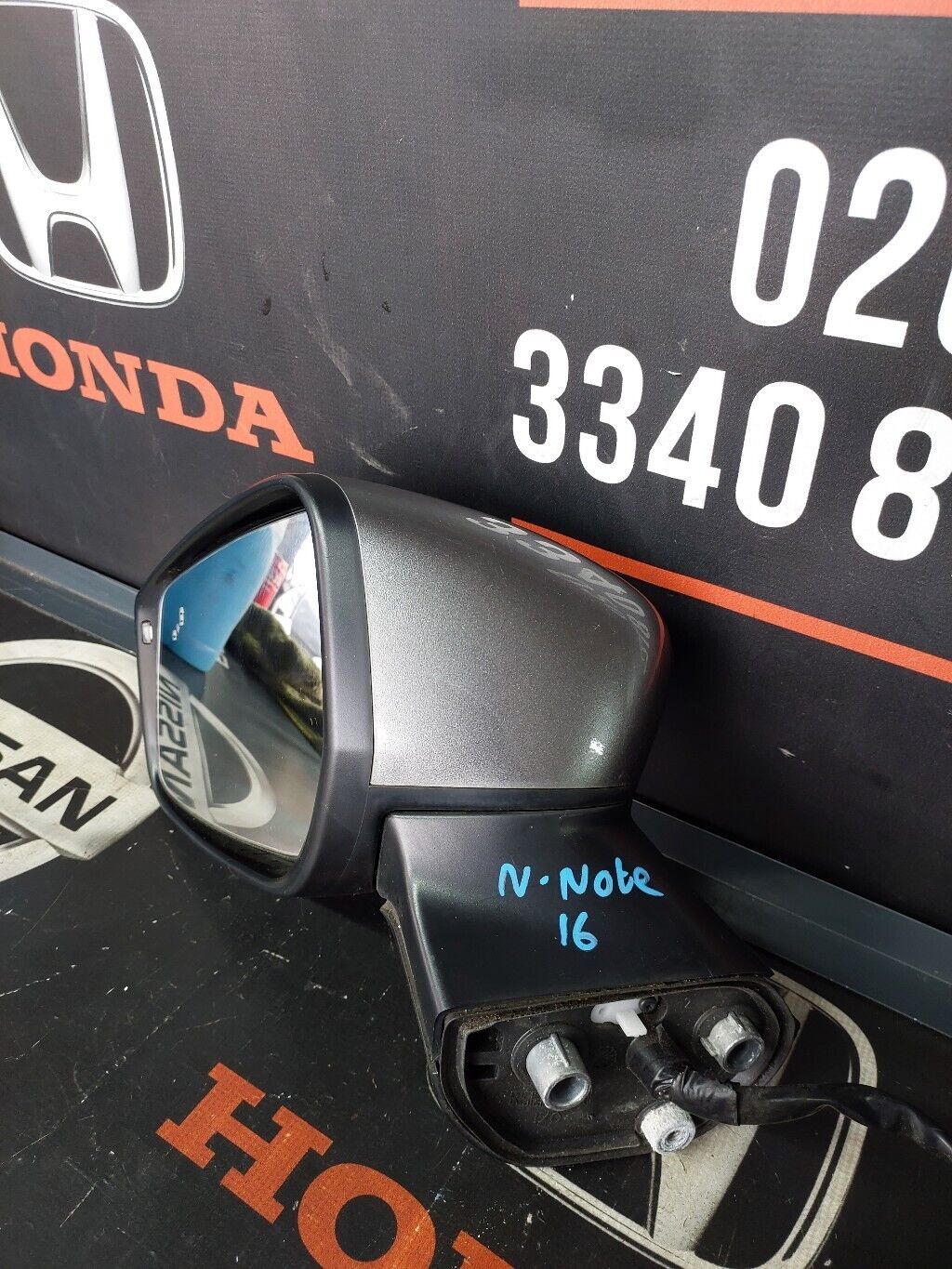 NISSAN NOTE 2016 N/S WING MIRROR LH