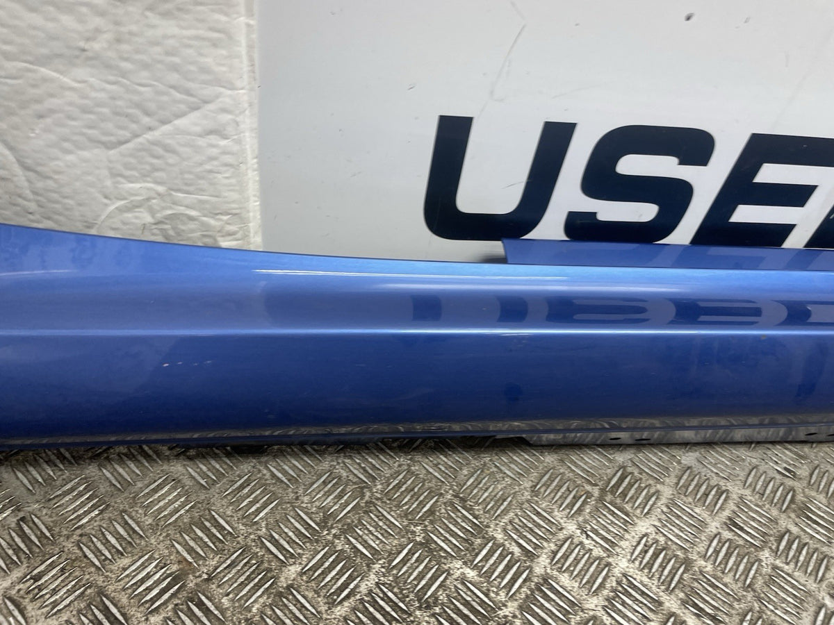 BMW 1 SERIES SIDE SKIRT PASSENGER LEFT MSPORT BLUE F21