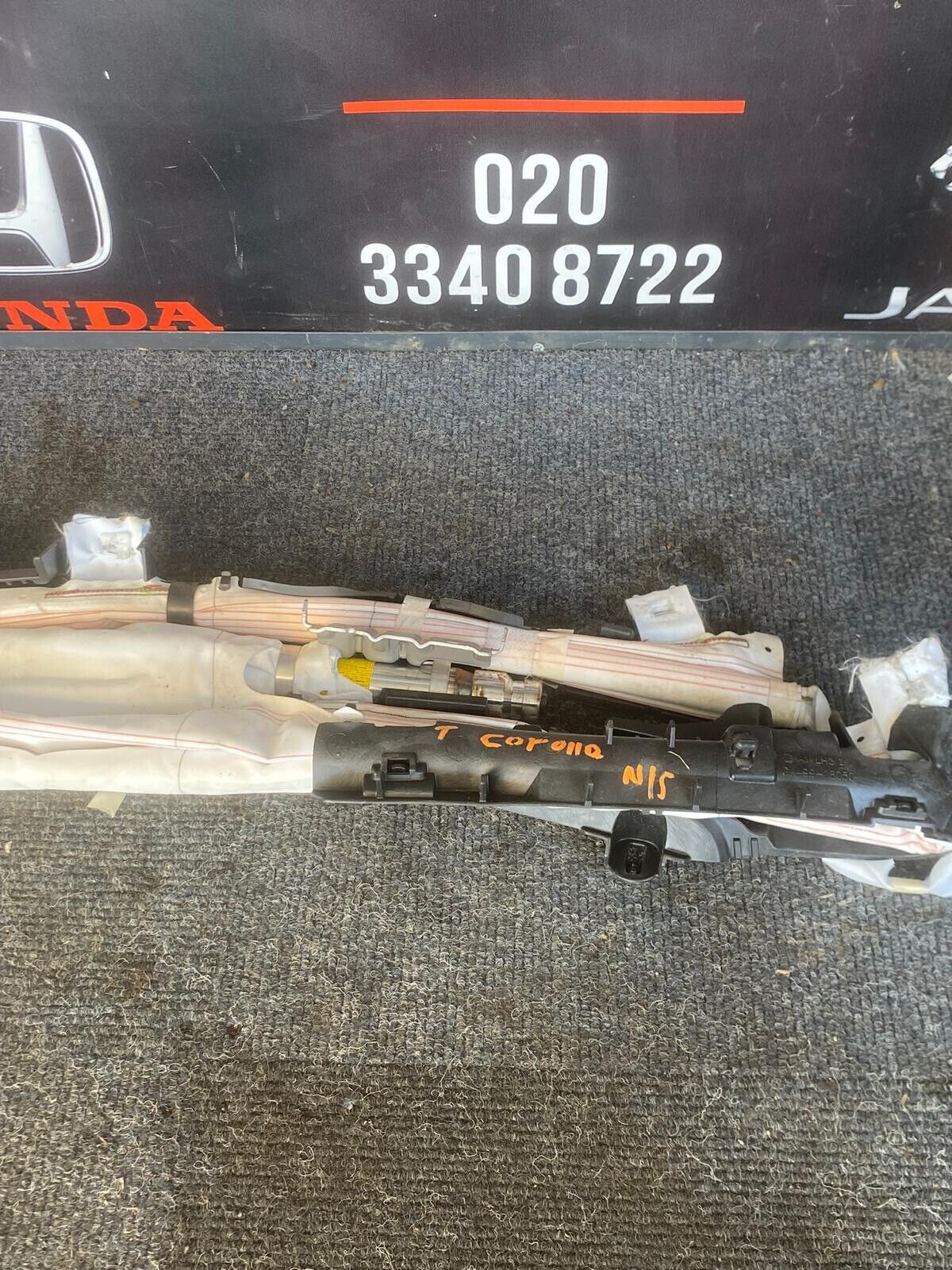 TOYOTA COROLLA ESTATE PASSENGER LEFT CURTAIN ROOF AIRBAG 2019