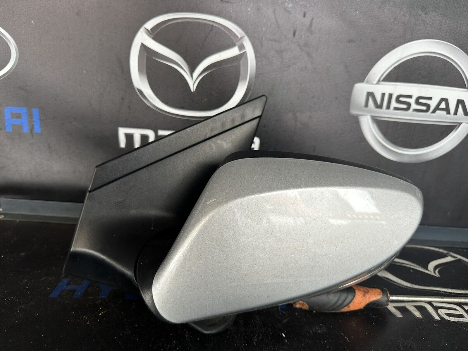 2012-2016 MK2 HYUNDAI I30 DOOR WING MIRROR LH PASSENGER SIDE SILVER