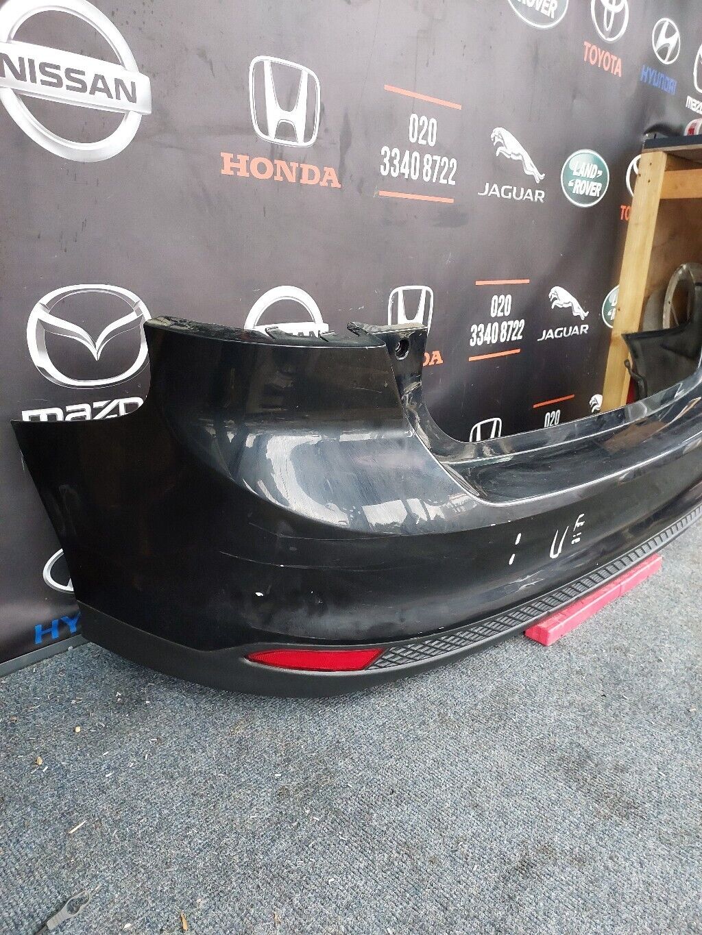 FORD FOCUS REAR BUMPER 2012