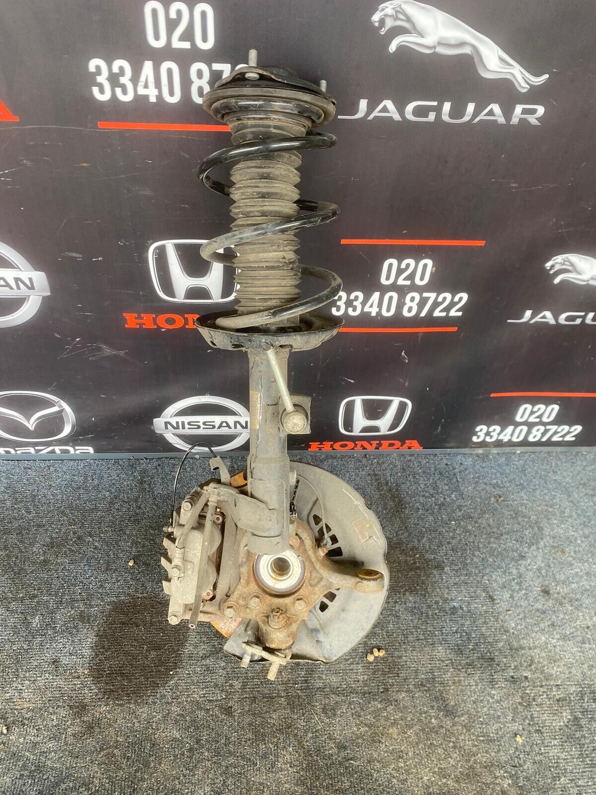 TOYOTA RAV 4 2022 HYBRID O/S RIGHT SUSPENSION LEG COMPLETE