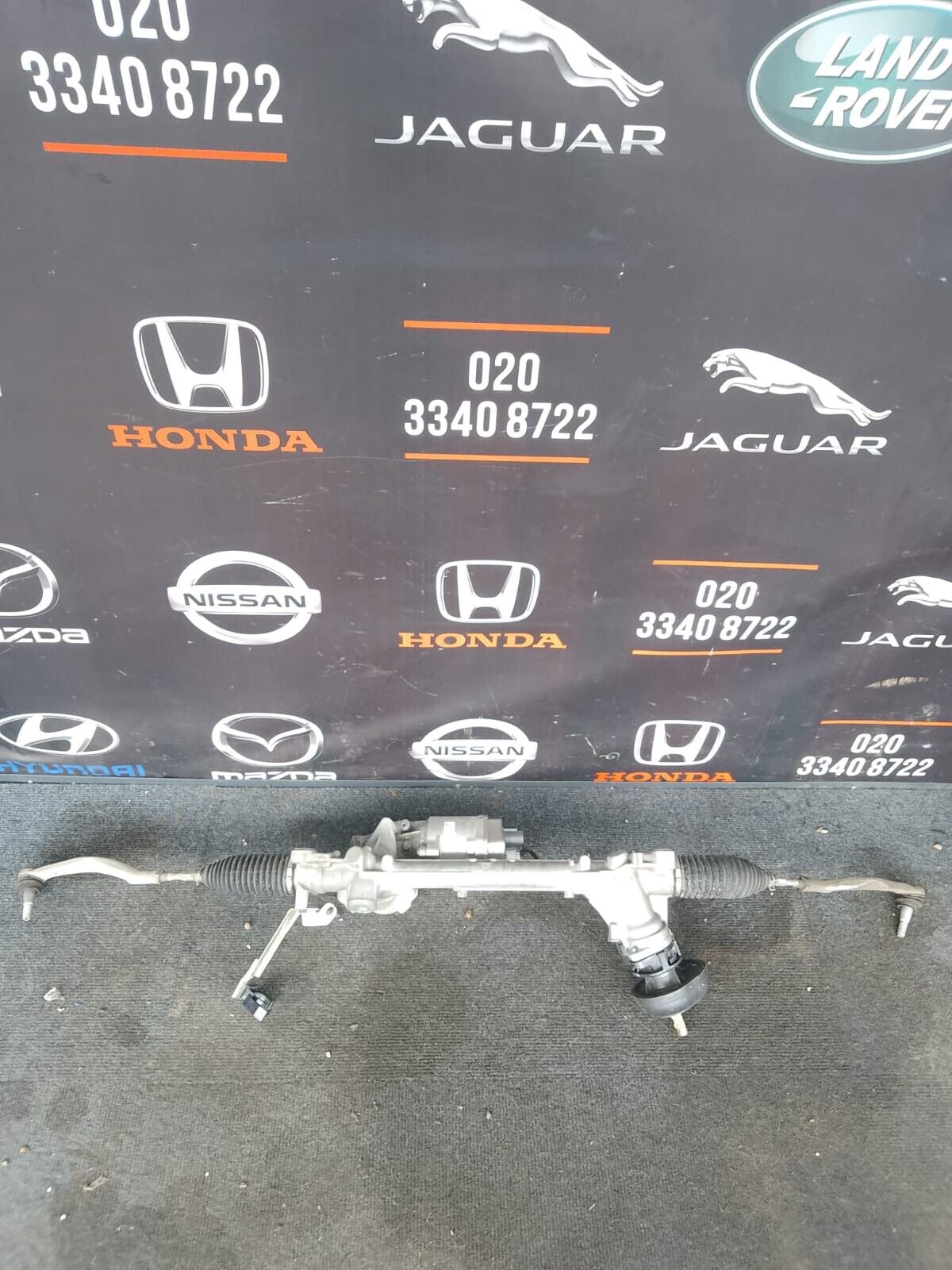 NISSAN QASHQAI 2023 POWER STEERING RACK 1.5 PETROL HYBRID AUTO JG517-004024